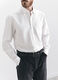 Camicia regular fit colletto button down in cotone uomo_1