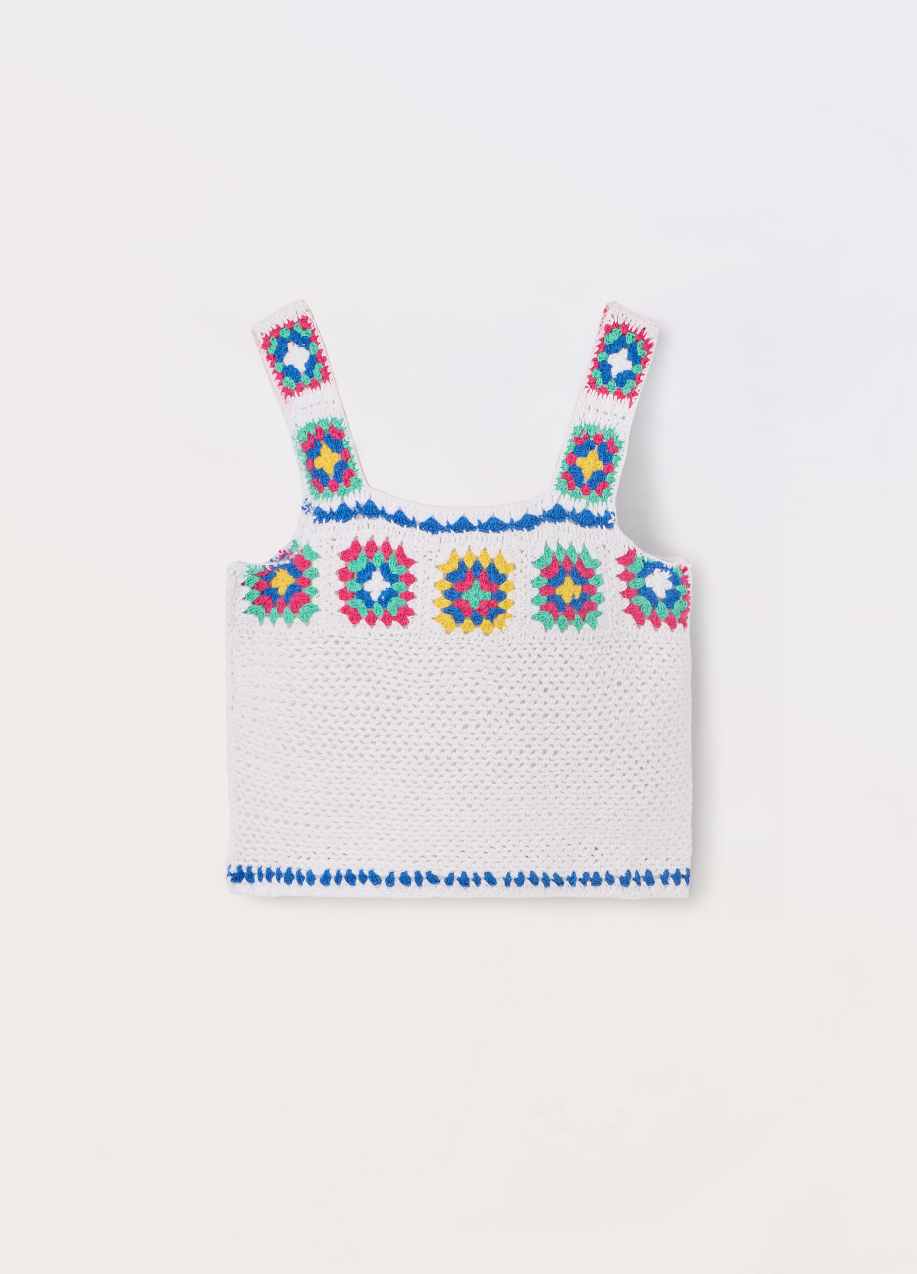 Top crochet in puro cotone ragazza_0