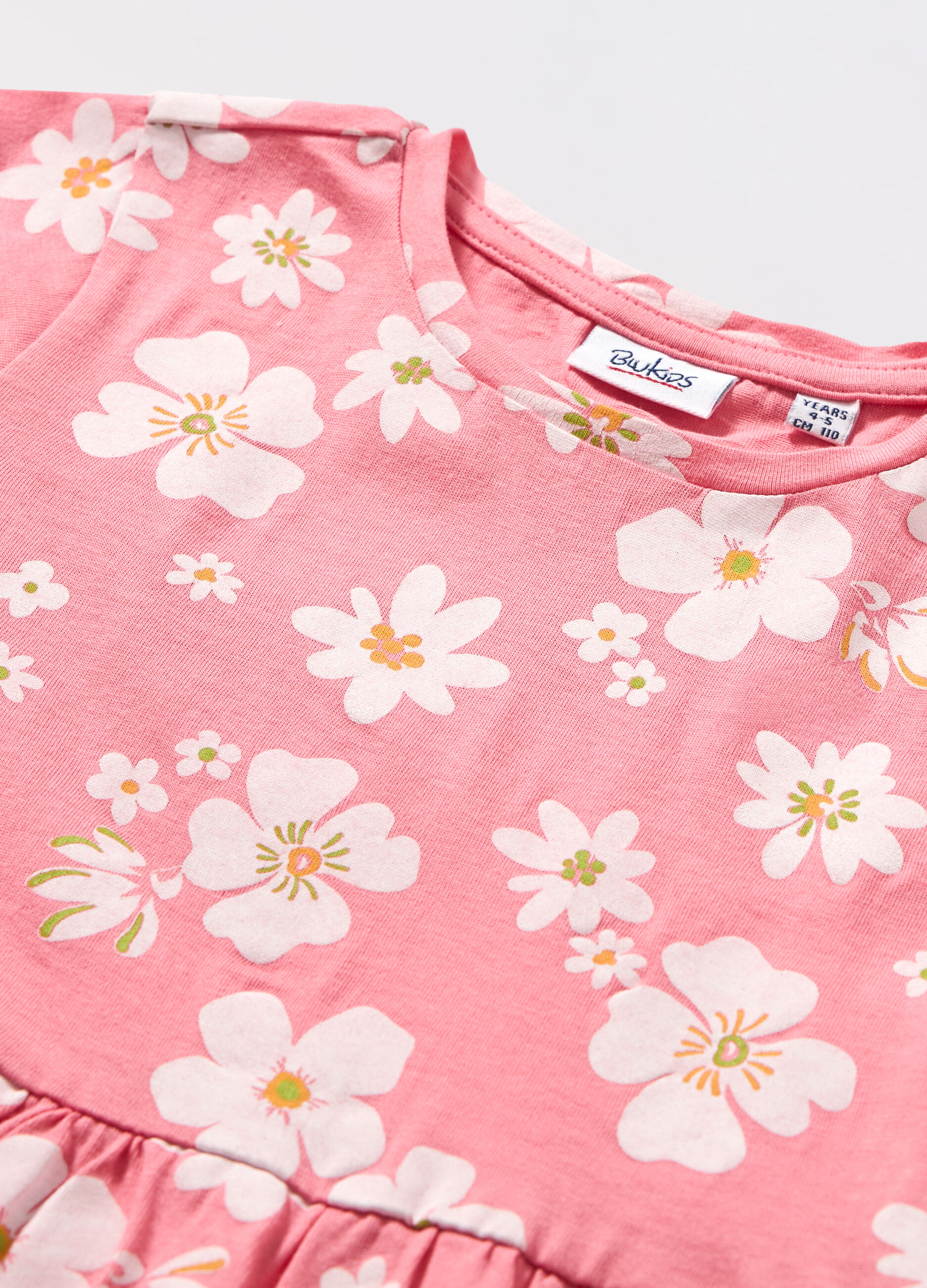 Vestito in jersey di puro cotone bambina_1