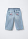 Jogger Disney in denim Wide Leg bimba_1