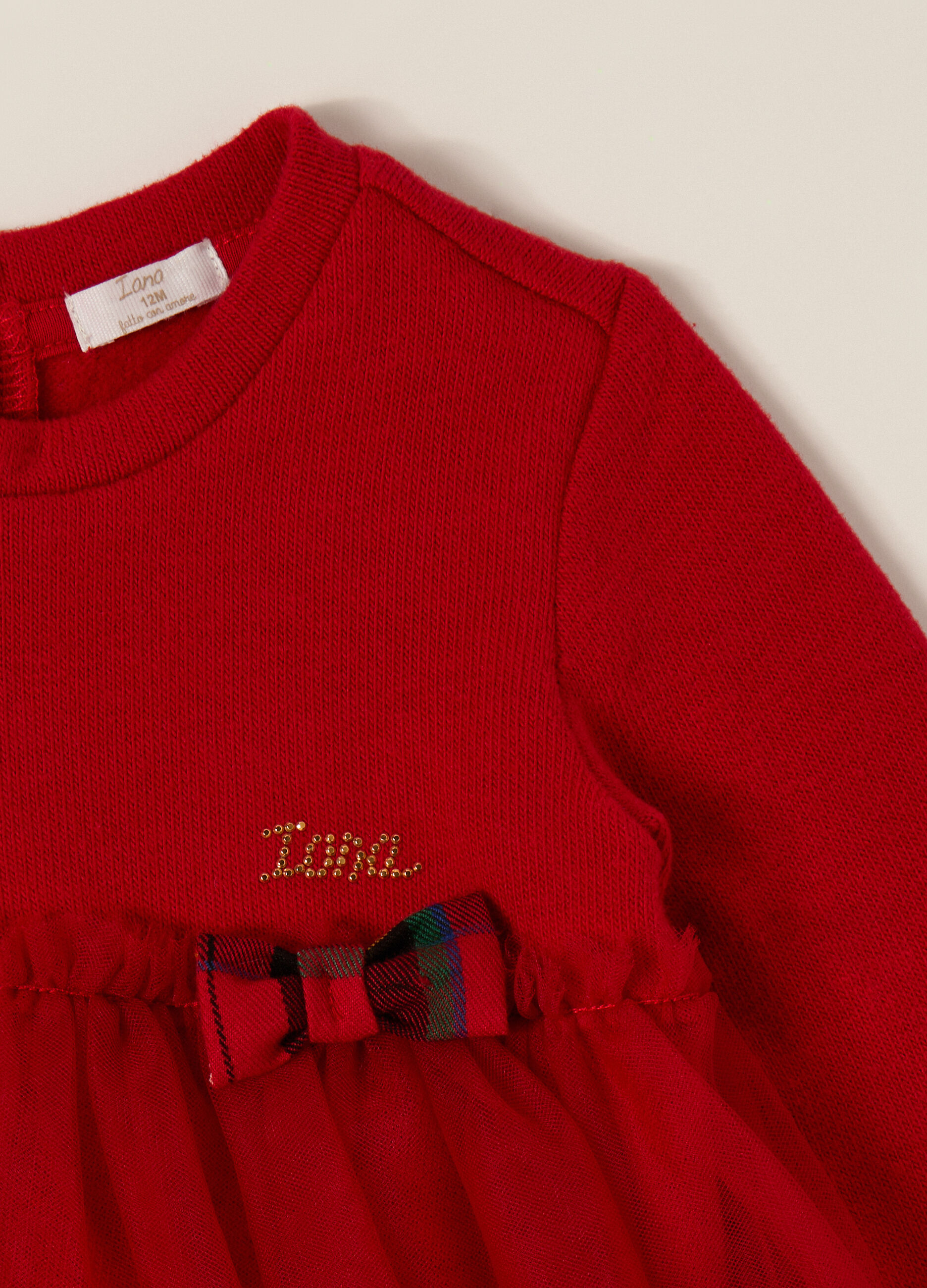 Vestito con tulle IANA neonata_2