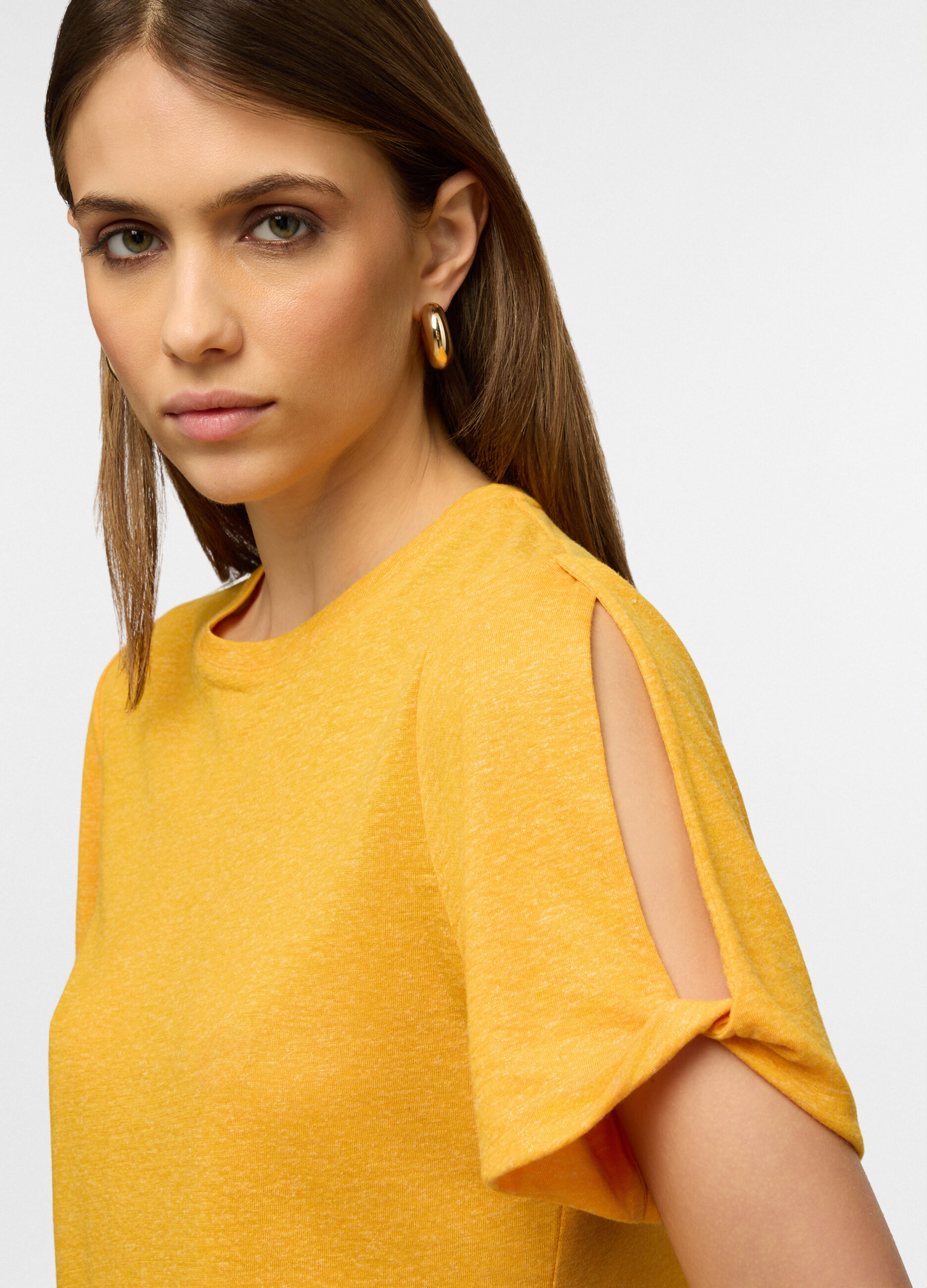 T-shirt girocollo donna_2
