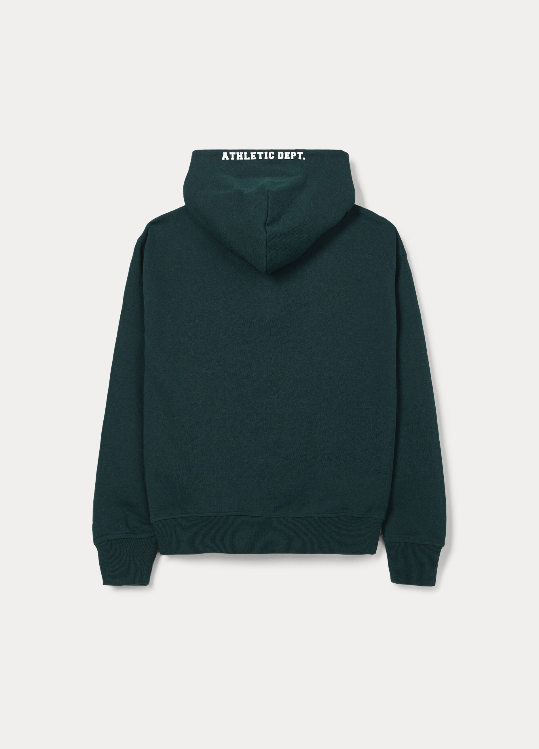 Felpa con cappuccio in french terry misto cotone ragazzo_1