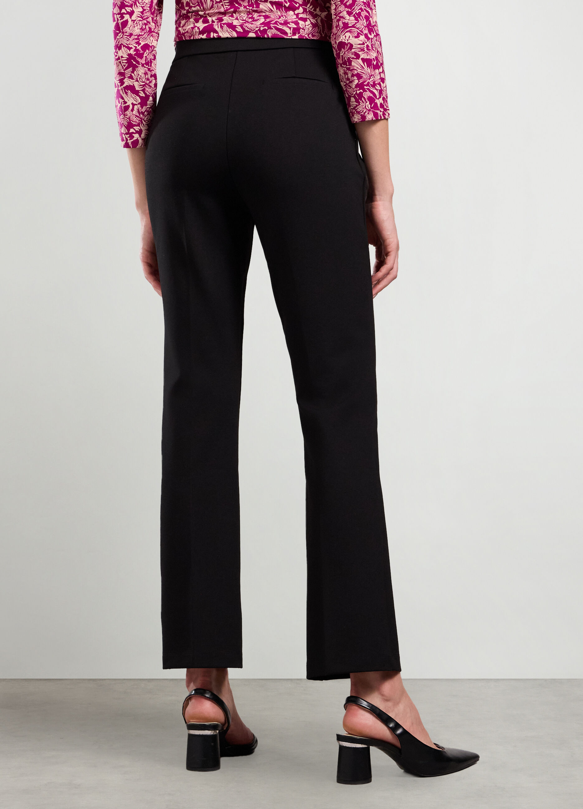 Pantaloni in punto Milano donna_1
