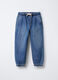 Jogger in denim di cotone misto viscosa Relaxed Fit bambino_0
