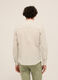 Camicia regular fit in cotone e lino a righe uomo_1