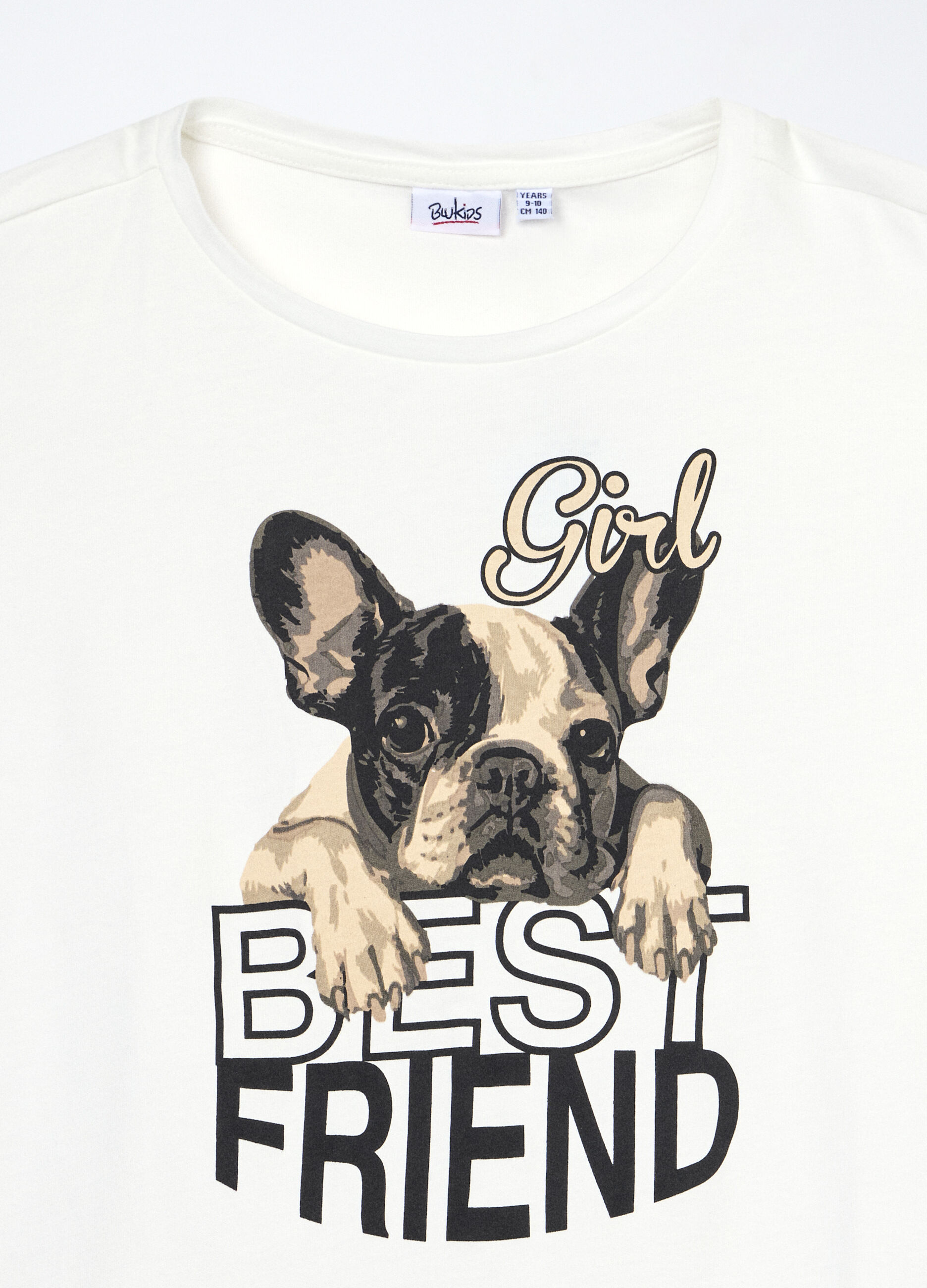 T-shirt in jersey di puro cotone ragazza_2