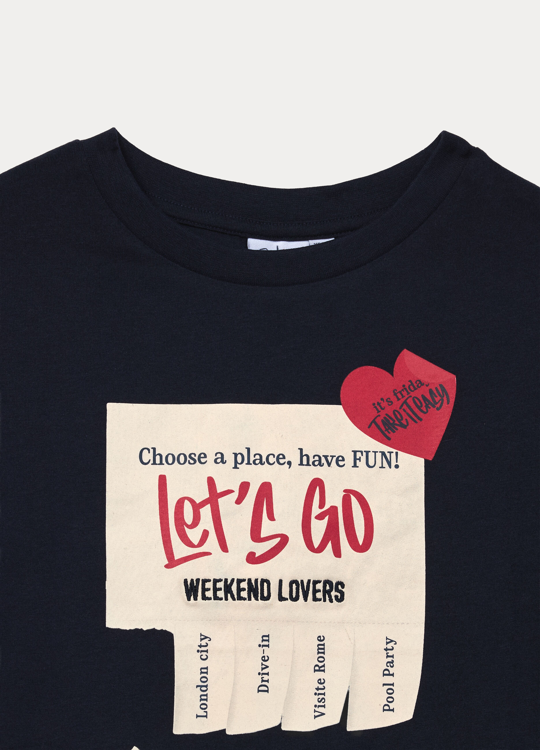 T-shirt in jersey di puro cotone ragazza_2