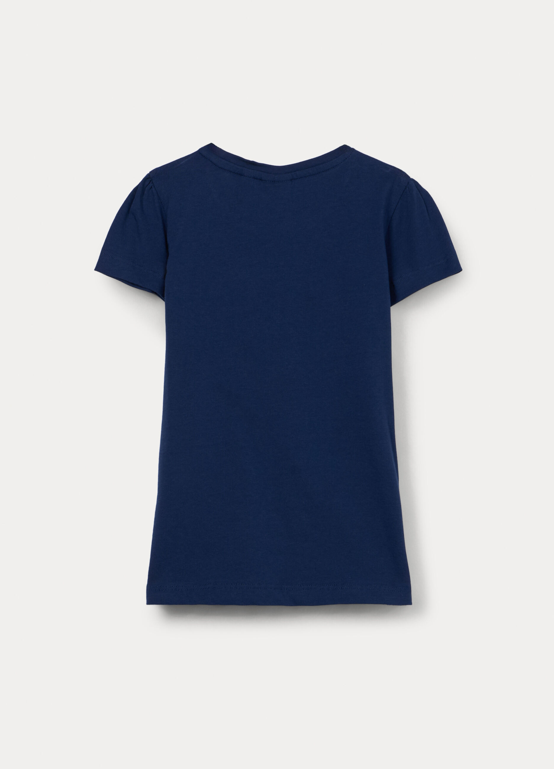T-shirt in jersey di puro cotone bambina_1