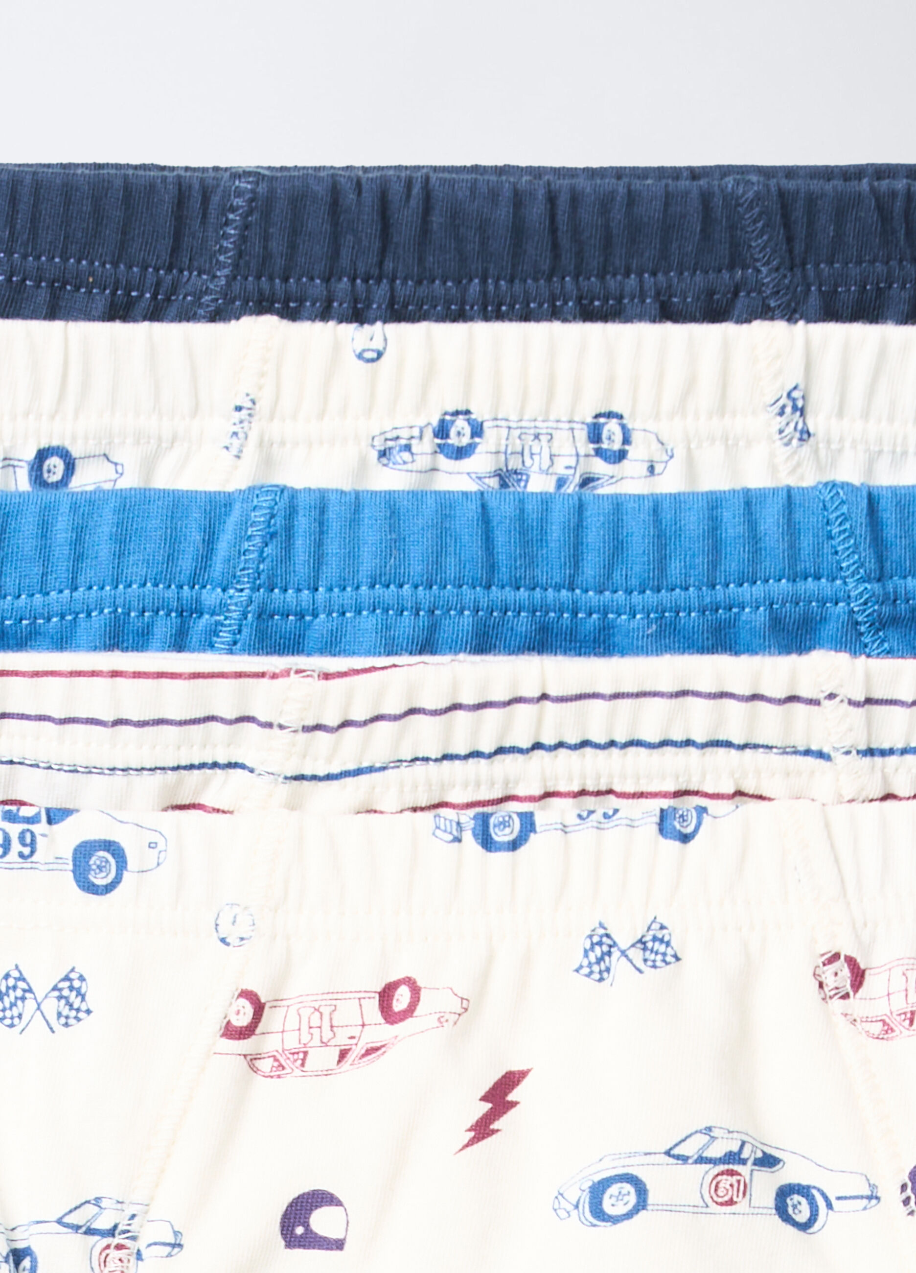 Pack 5 slip in jersey di puro cotone bambino_3
