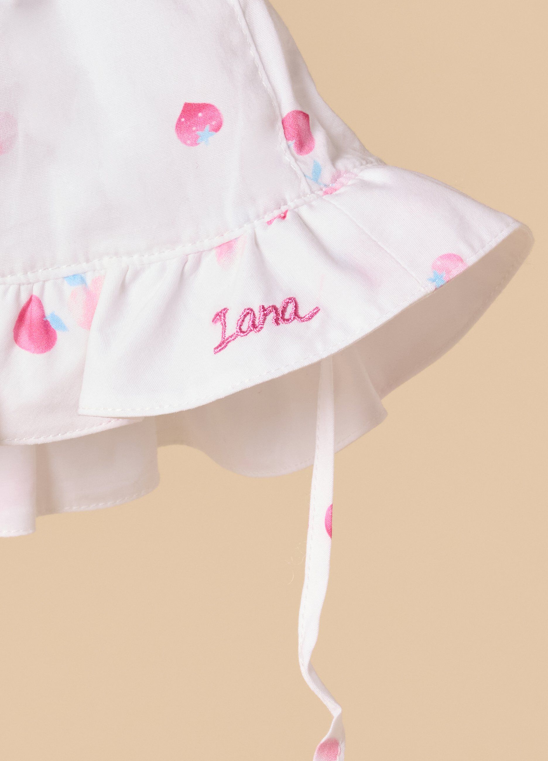 Cappello in puro cotone IANA neonata_1