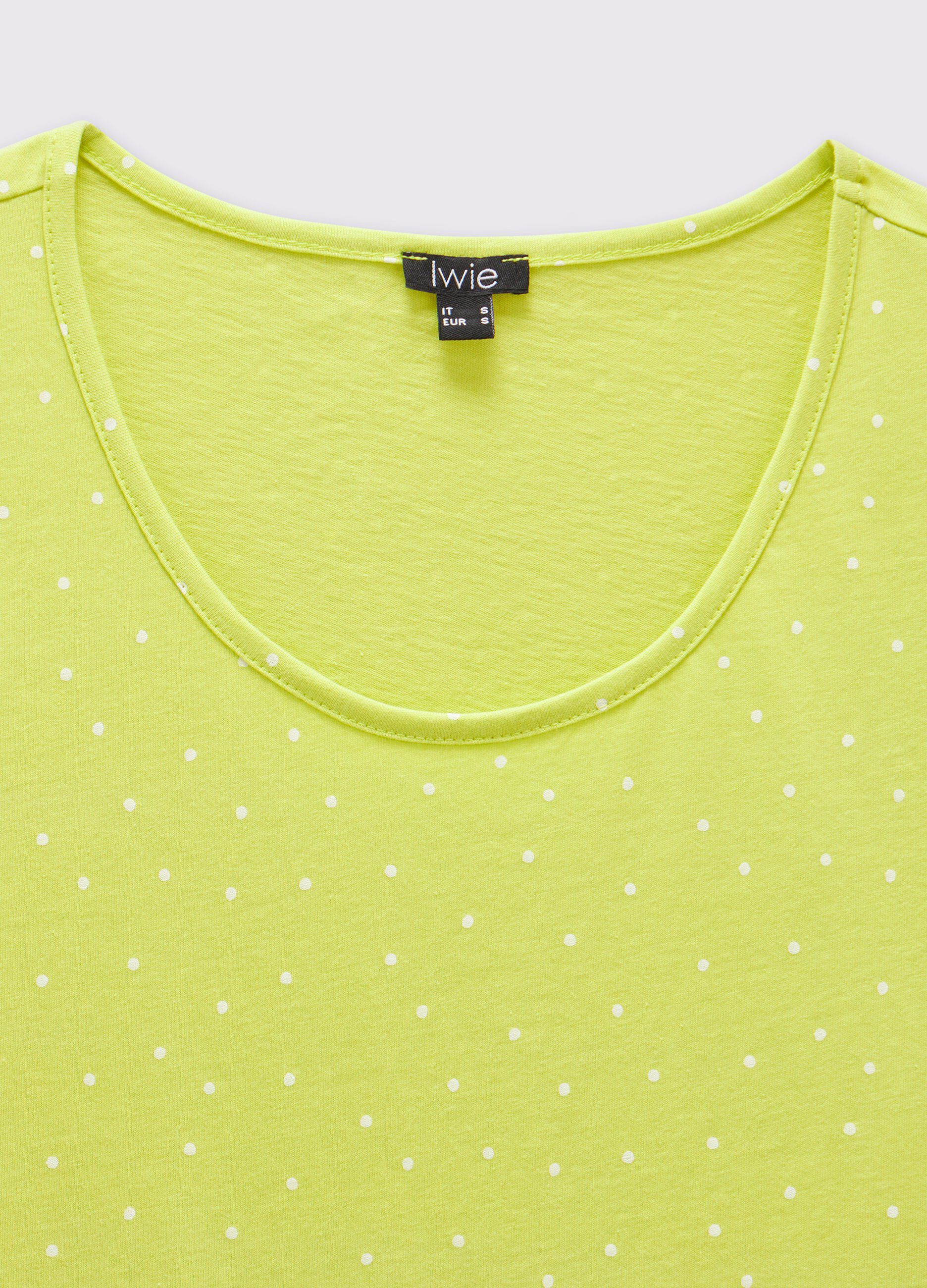 T-shirt in puro cotone donna_1