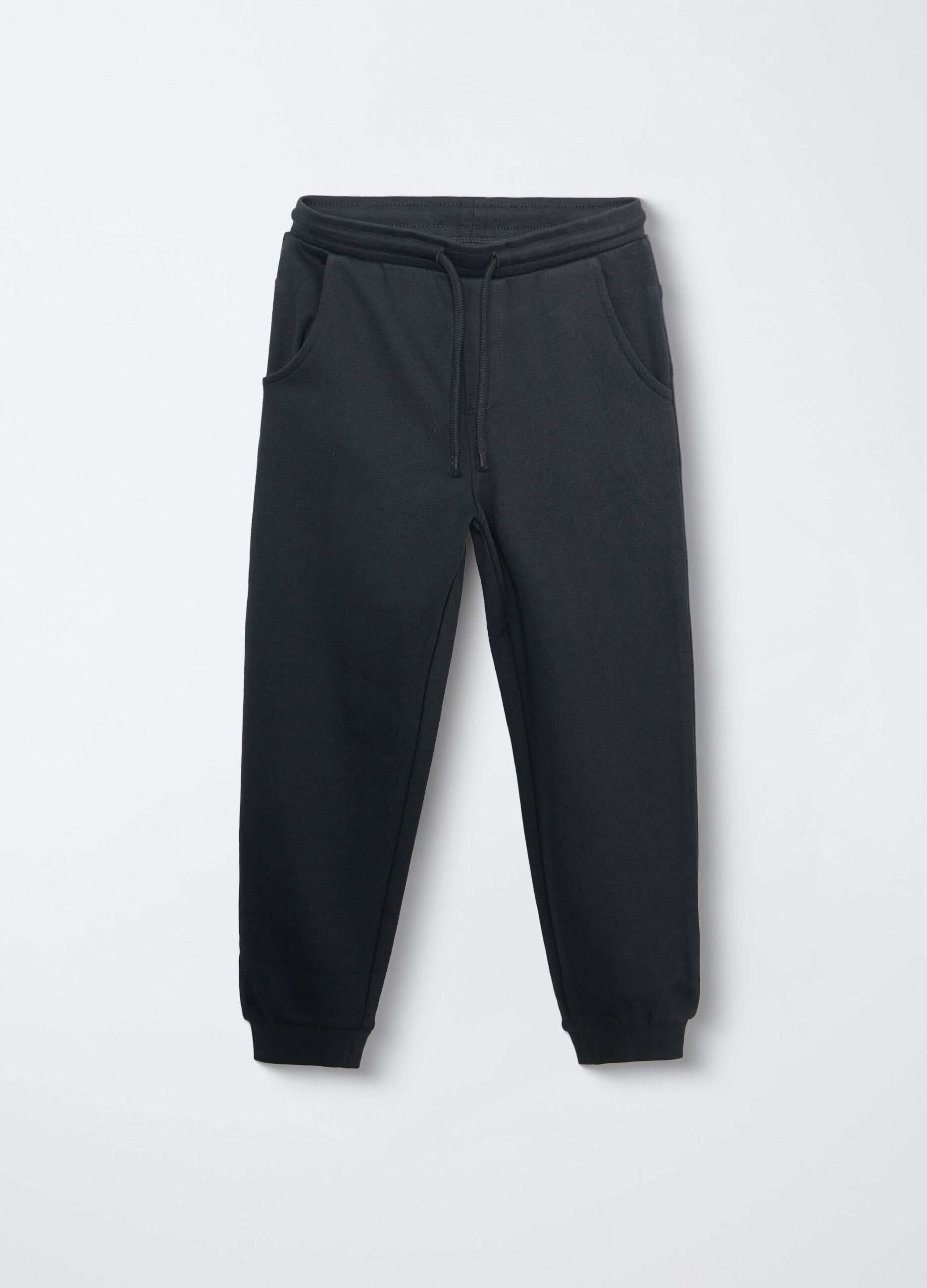 Jogger in felpa di puro cotone bambino_0