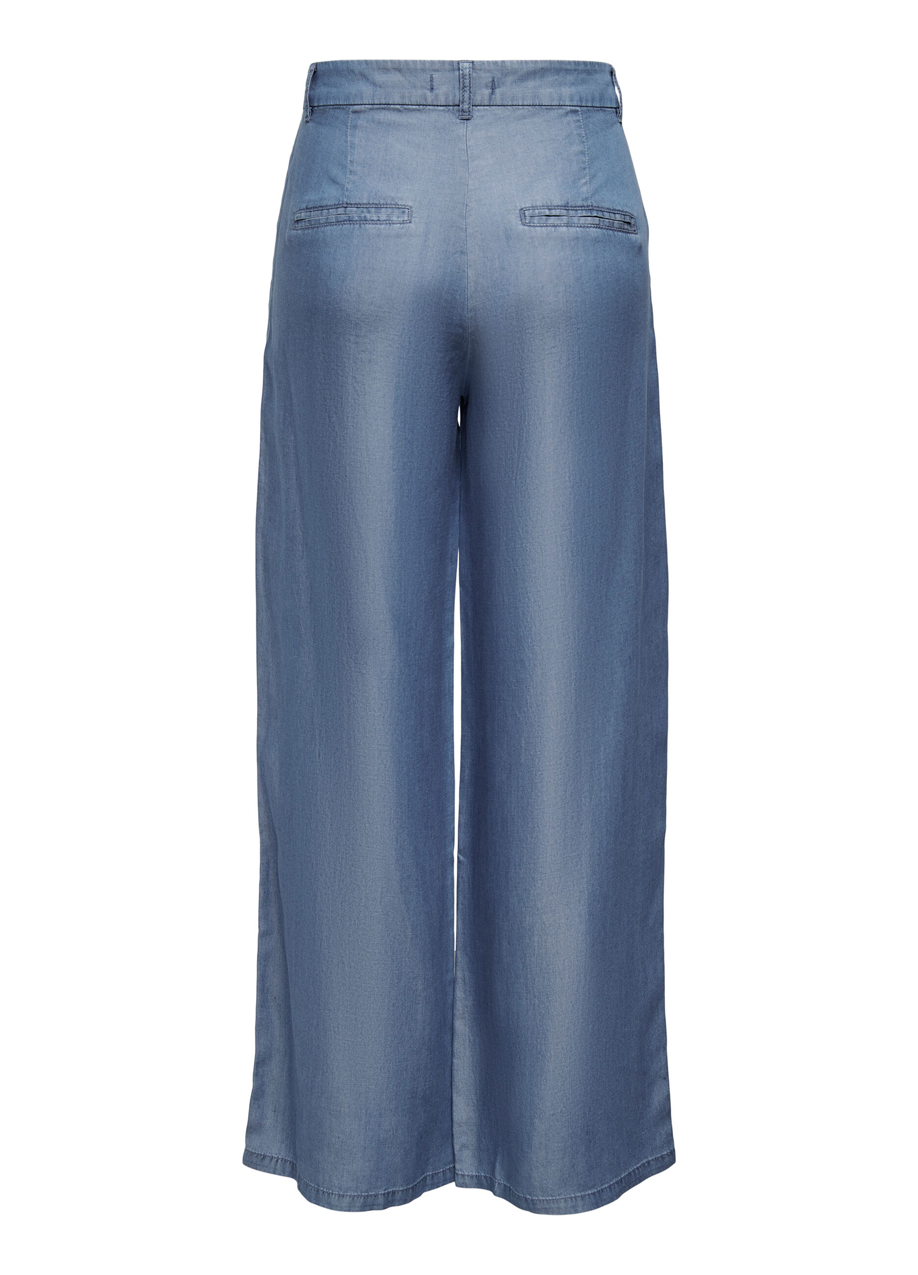 Pantaloni palazzo in puro cotone donna_6
