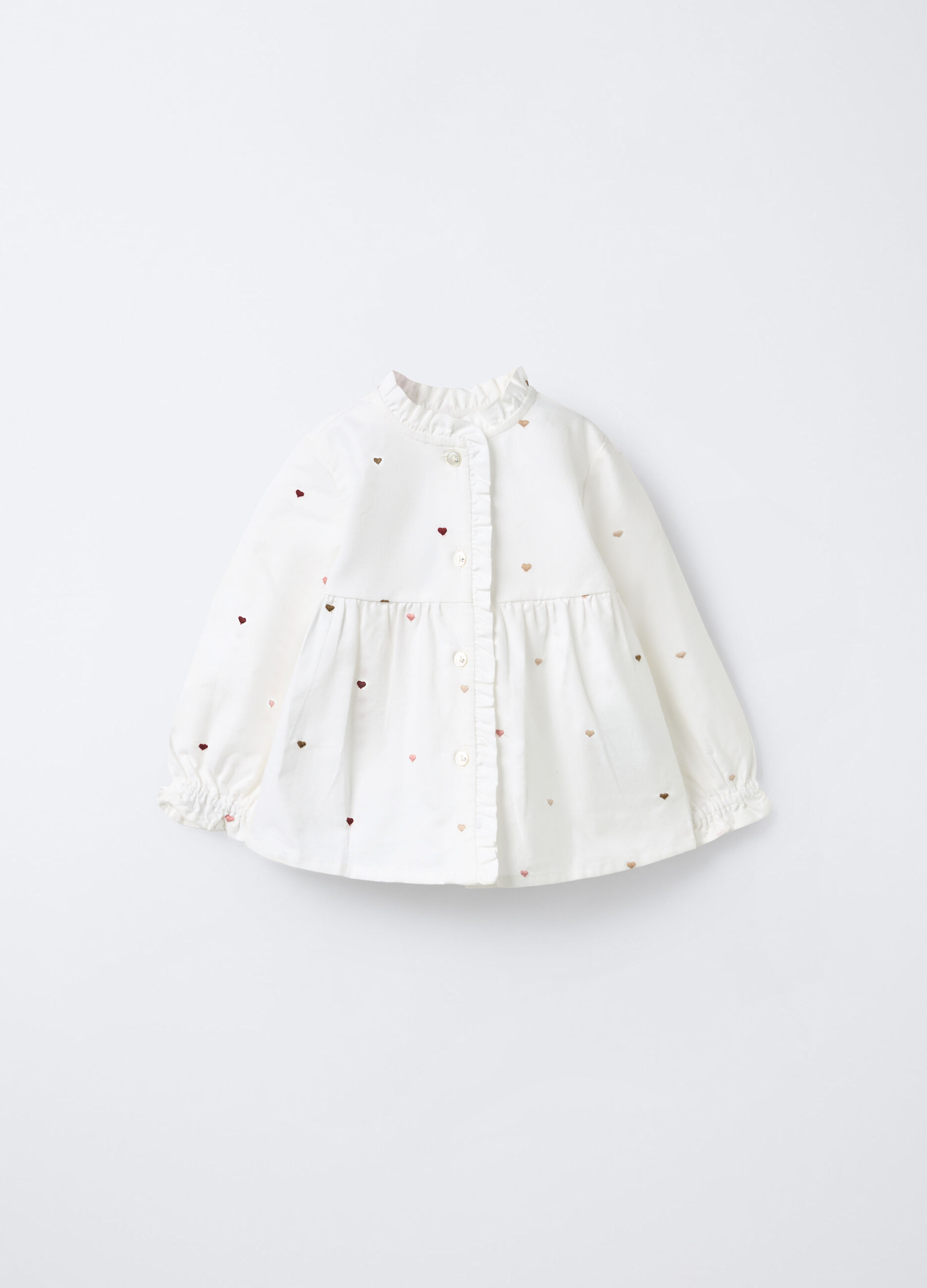 Camicia in puro cotone Fit Regular bimba_0
