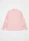 Camicia in viscosa satin a maniche lunghe donna_5