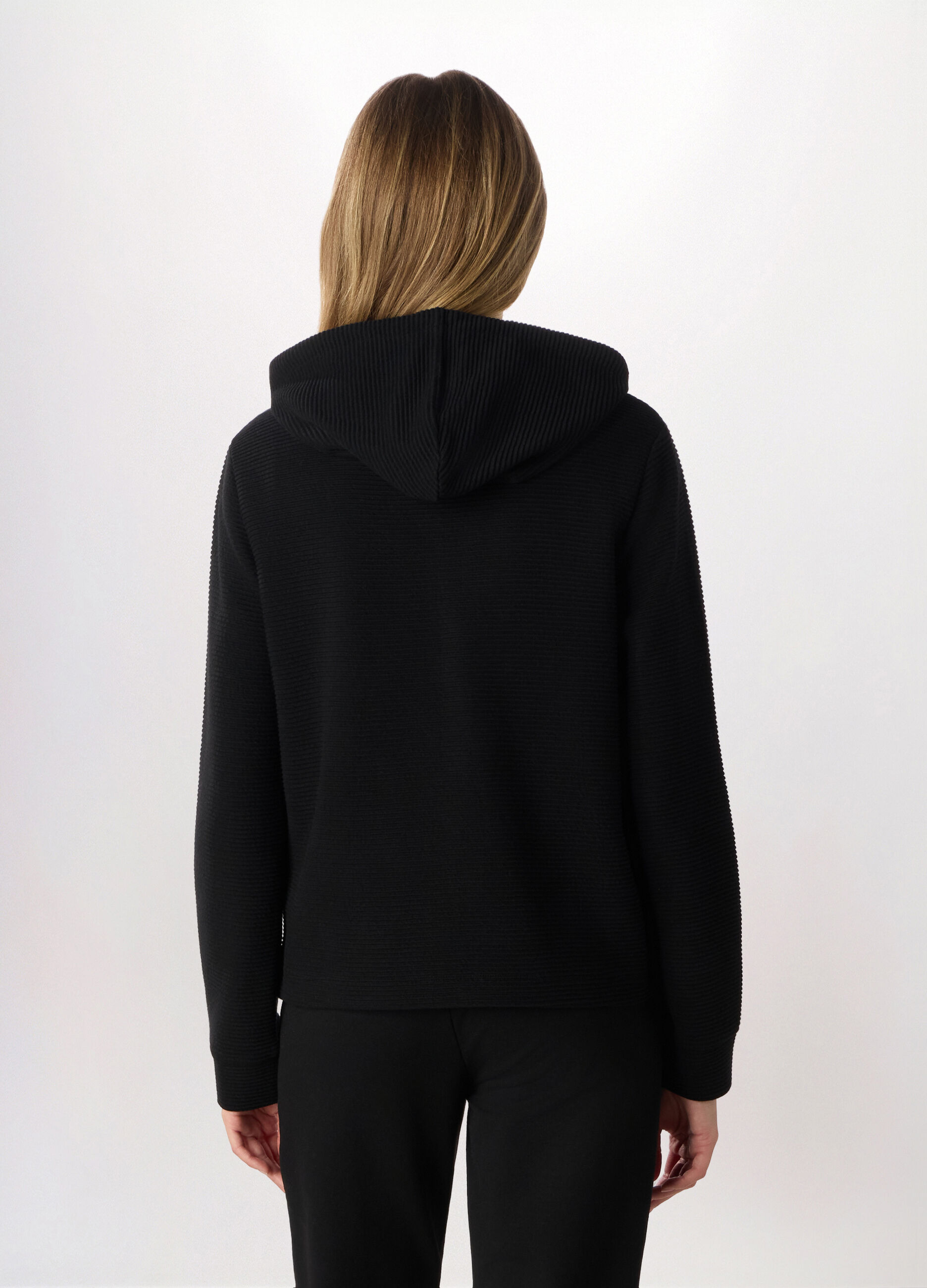 Giacca con cappuccio donna_1