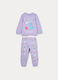 Set pigiama lungo in jersey di puro cotone _0