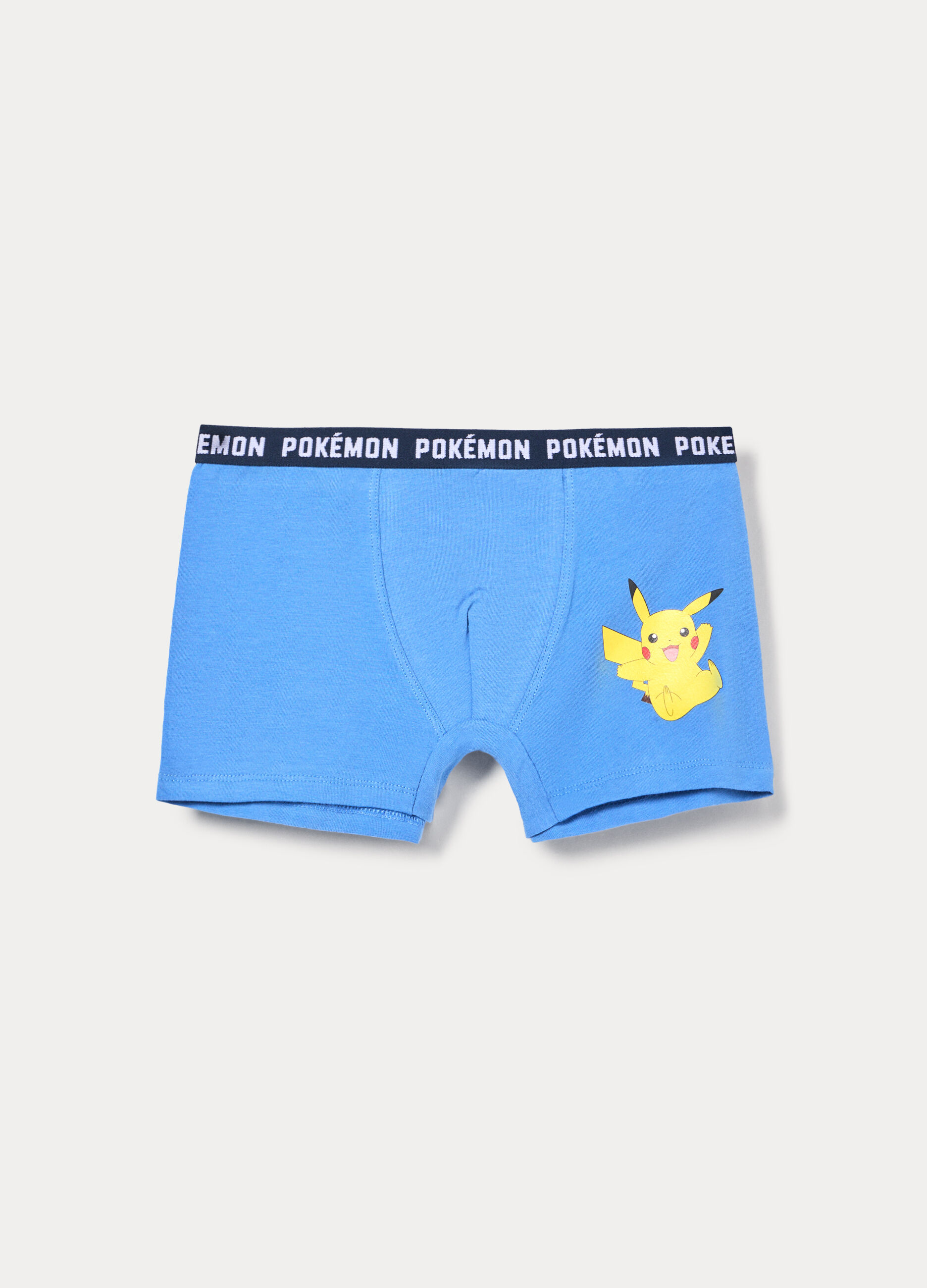 Pack 3 boxer Pok&eacute;mon in jersey di cotone stretch bambino_1