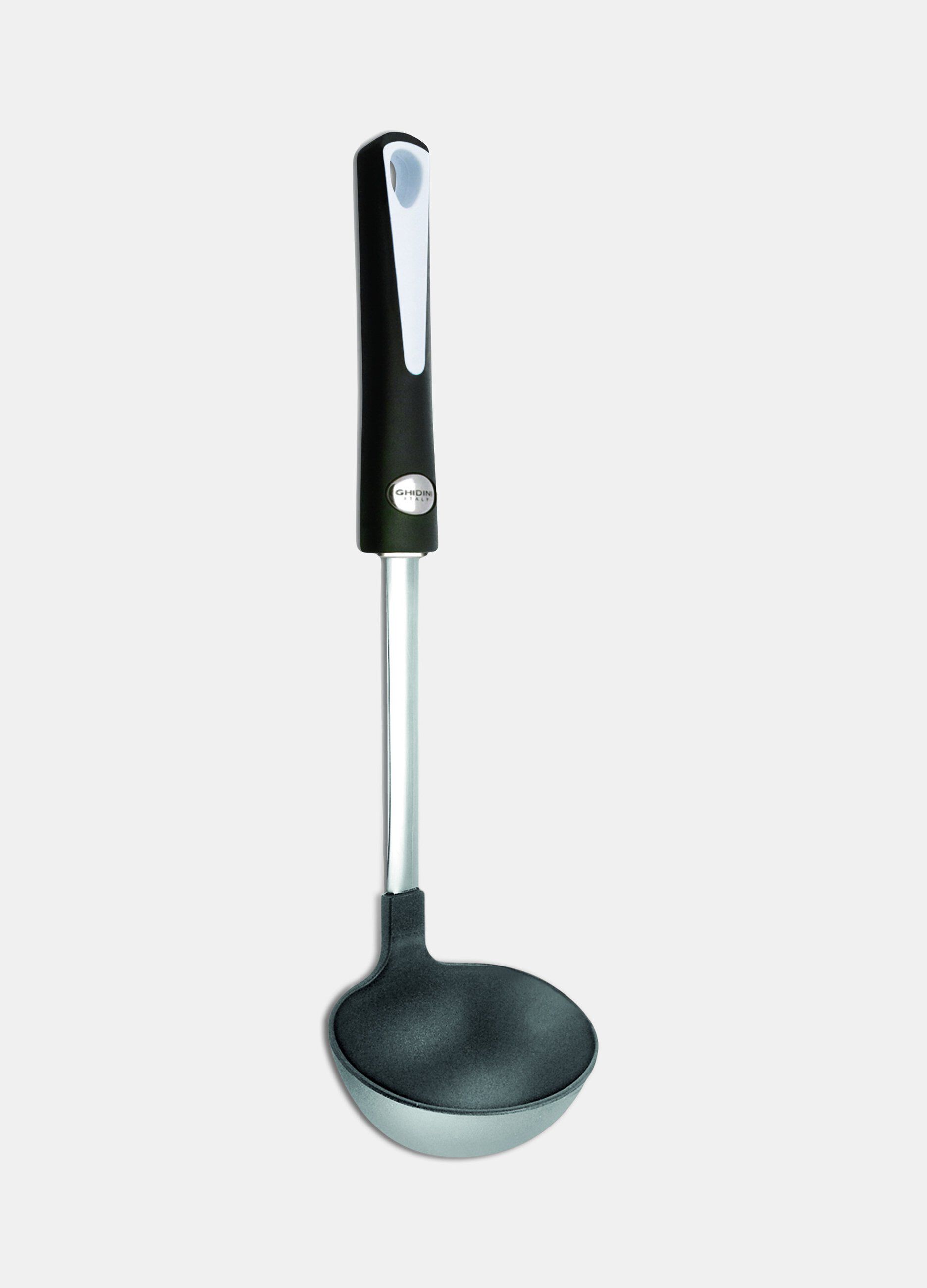 Mestolo da cucina in nylon nero_0
