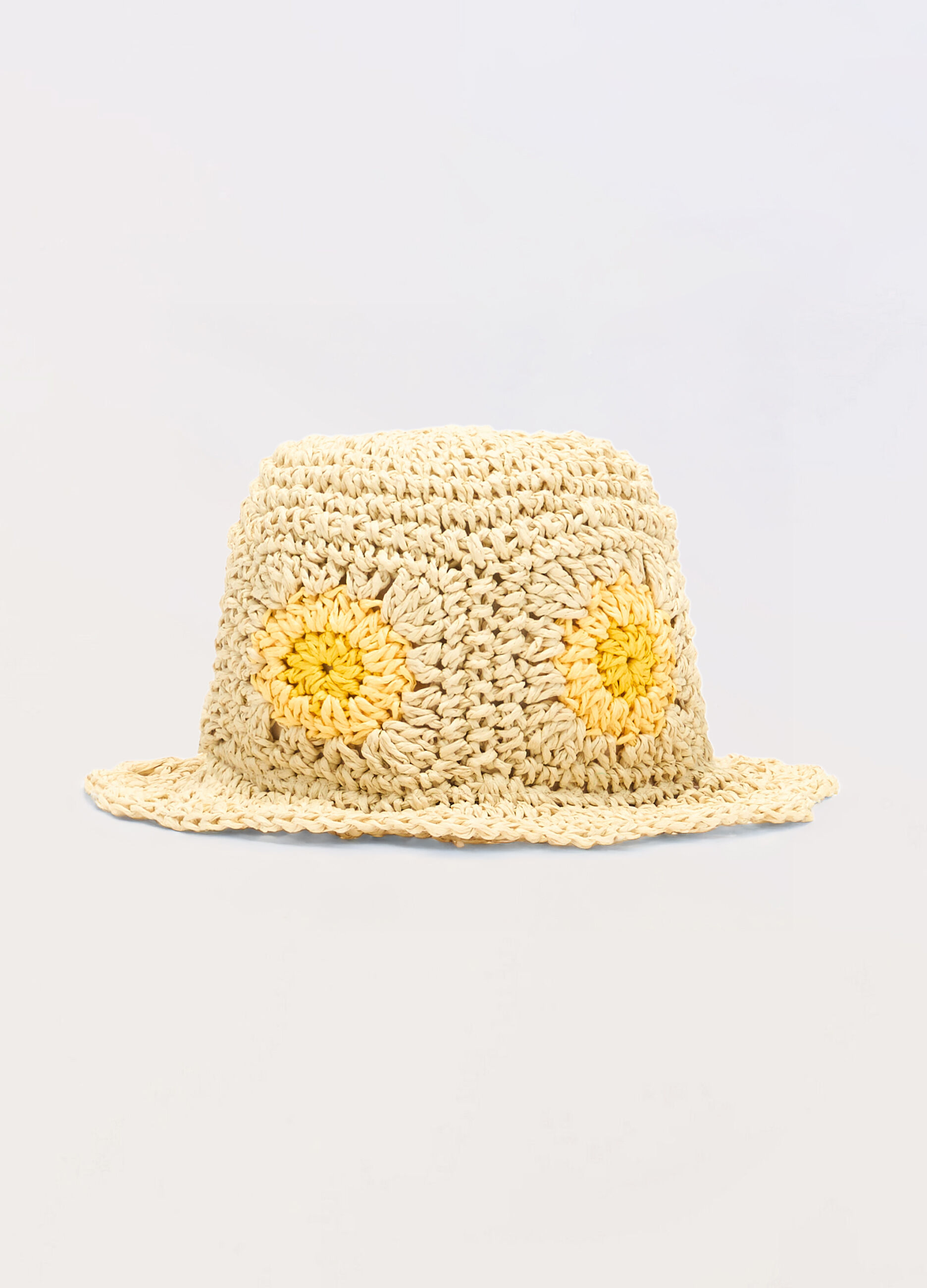 Cappello da pescatore in carta tessile neonata_1