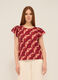 Blusa in american crepe donna_0