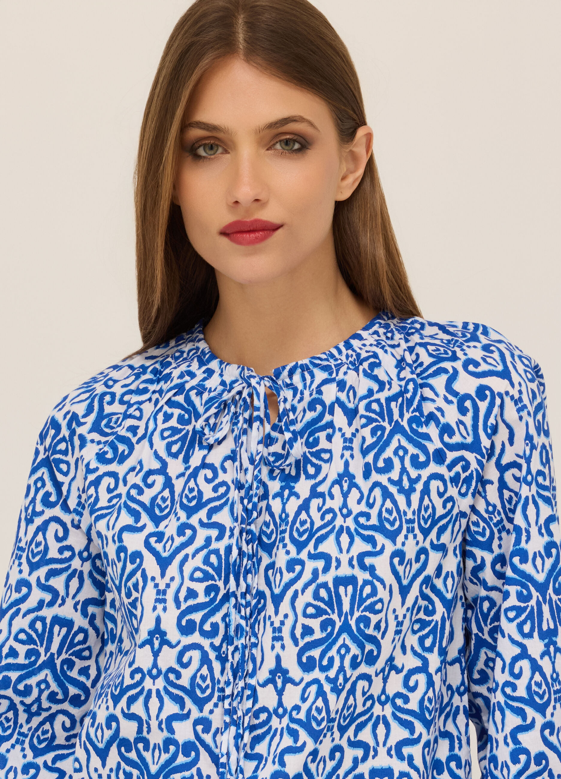 Blusa in puro cotone donna_2