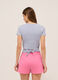 T-shirt in jersey di cotone stretch donna_1