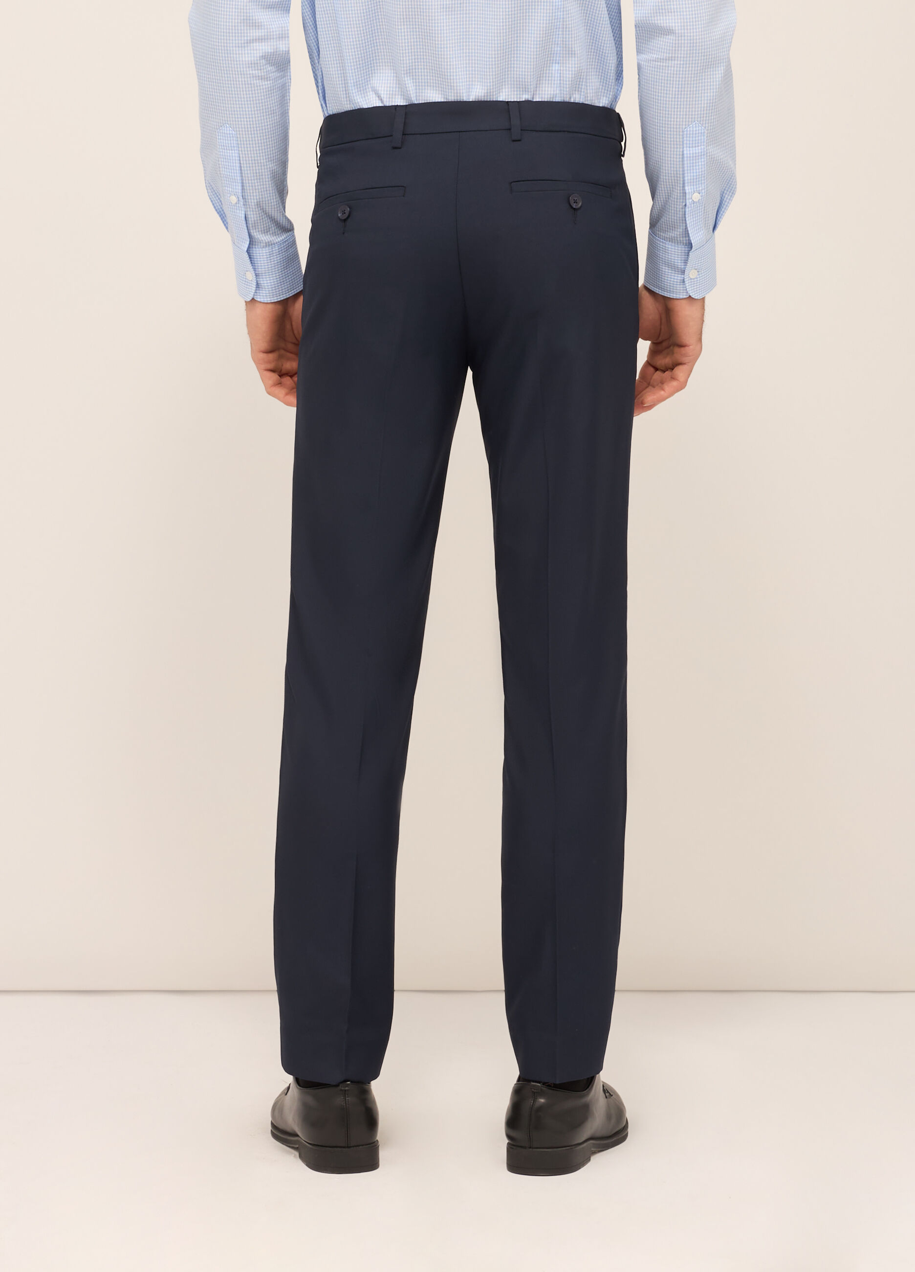 Pantaloni classici regular fit uomo