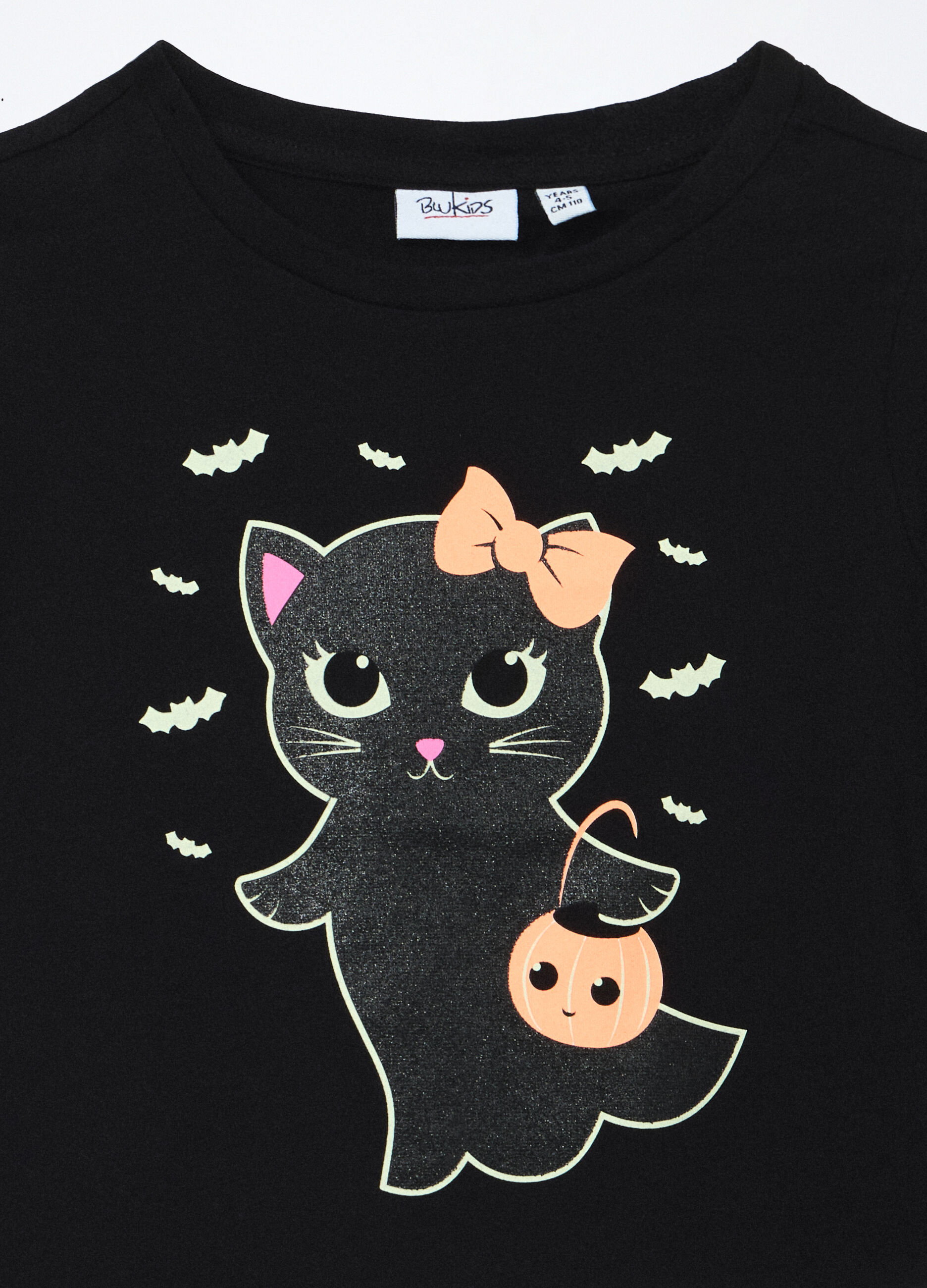 T-shirt in jersey di cotone stretch bambina_2