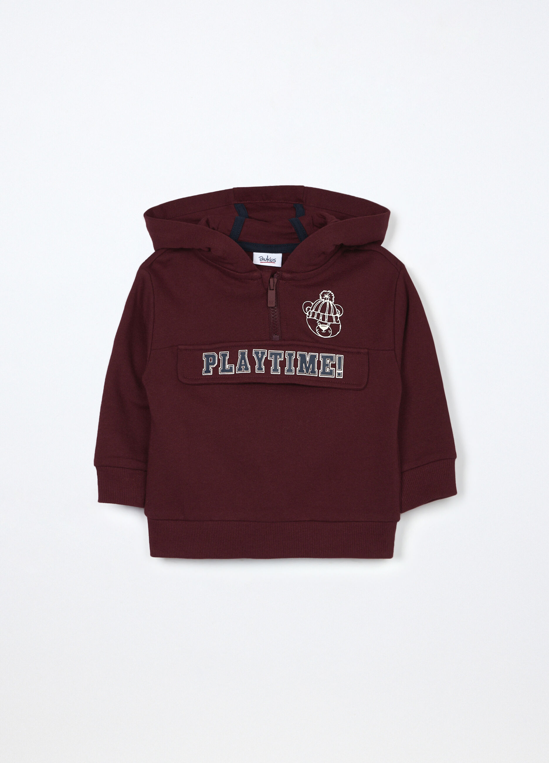 Felpa in puro cotone neonato_0