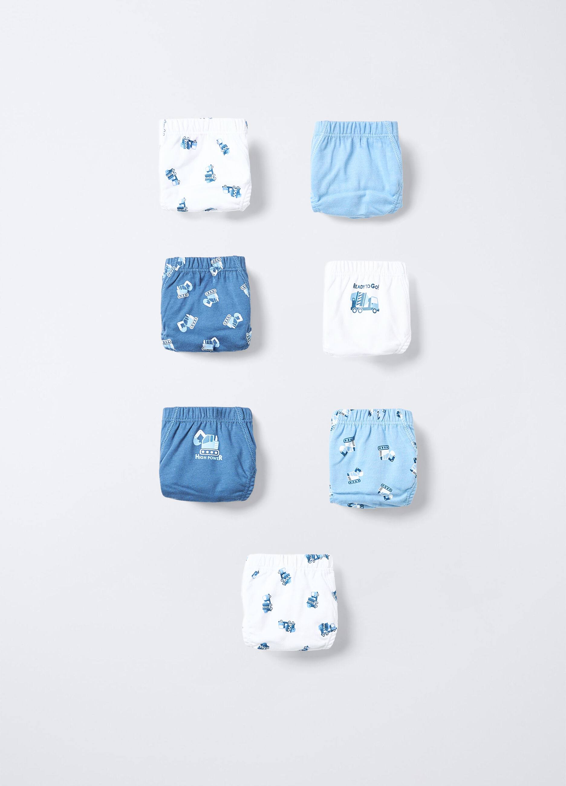 Pack 7 slip in jersey di puro cotone bambino_0