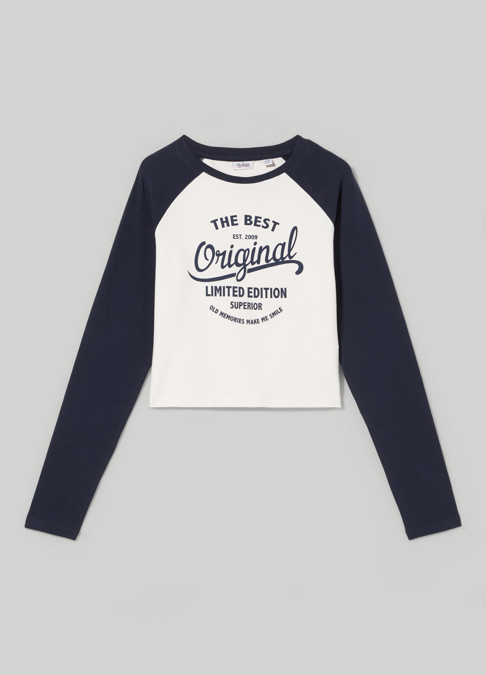 T shirt manica lunga ragazza top