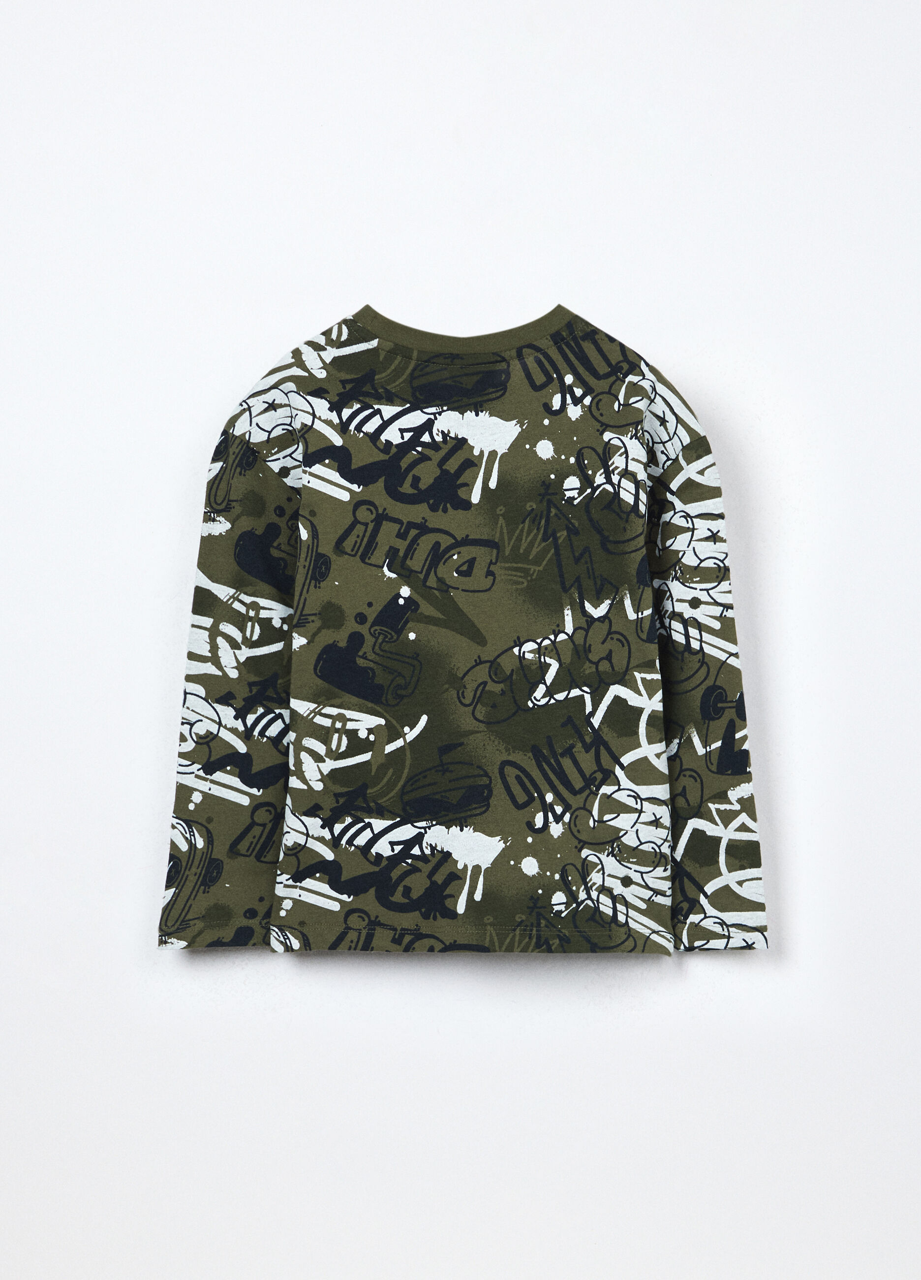 T-shirt in jersey di puro cotone bambino_1