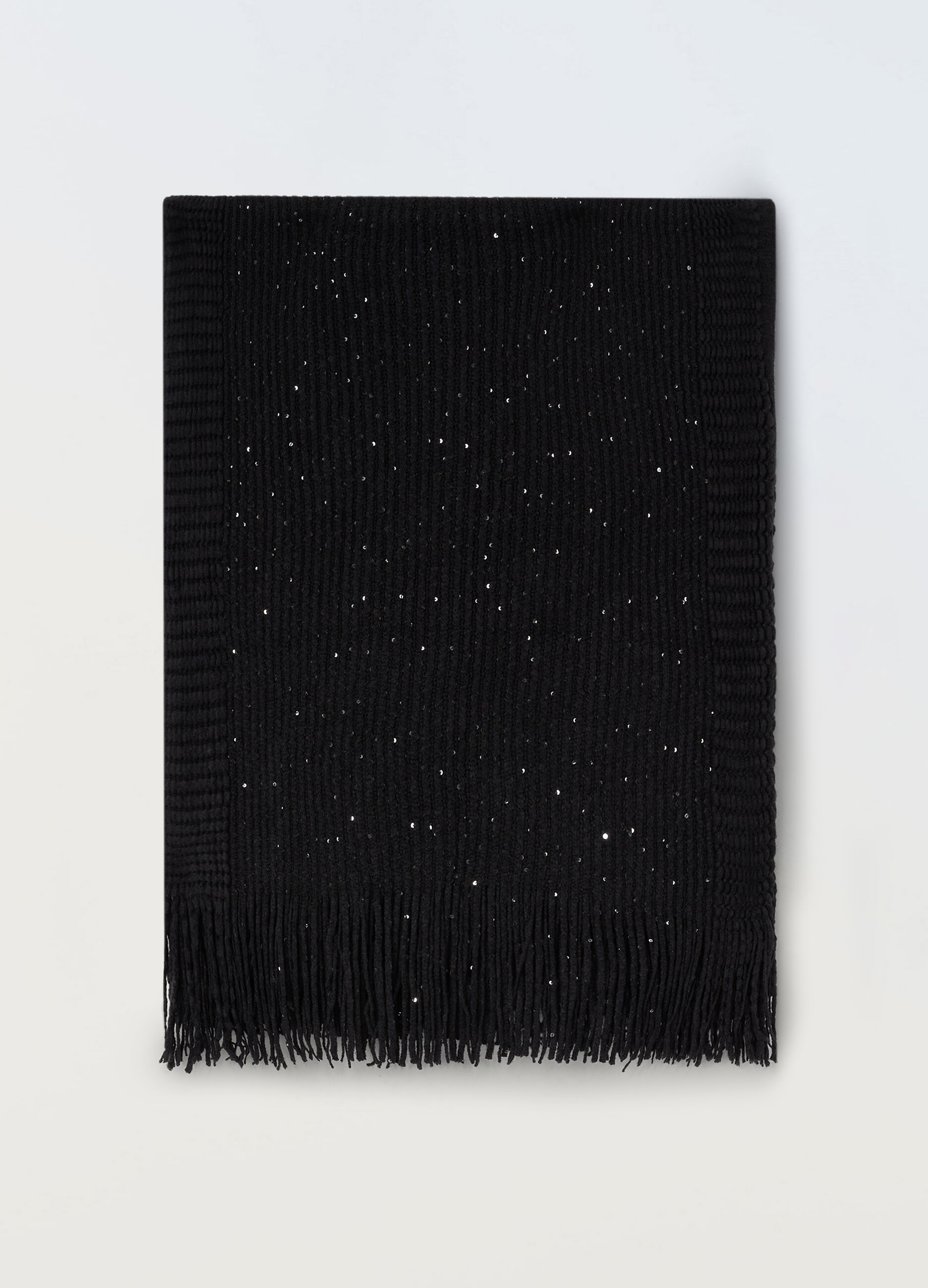 Sciarpa con paillettes donna_0