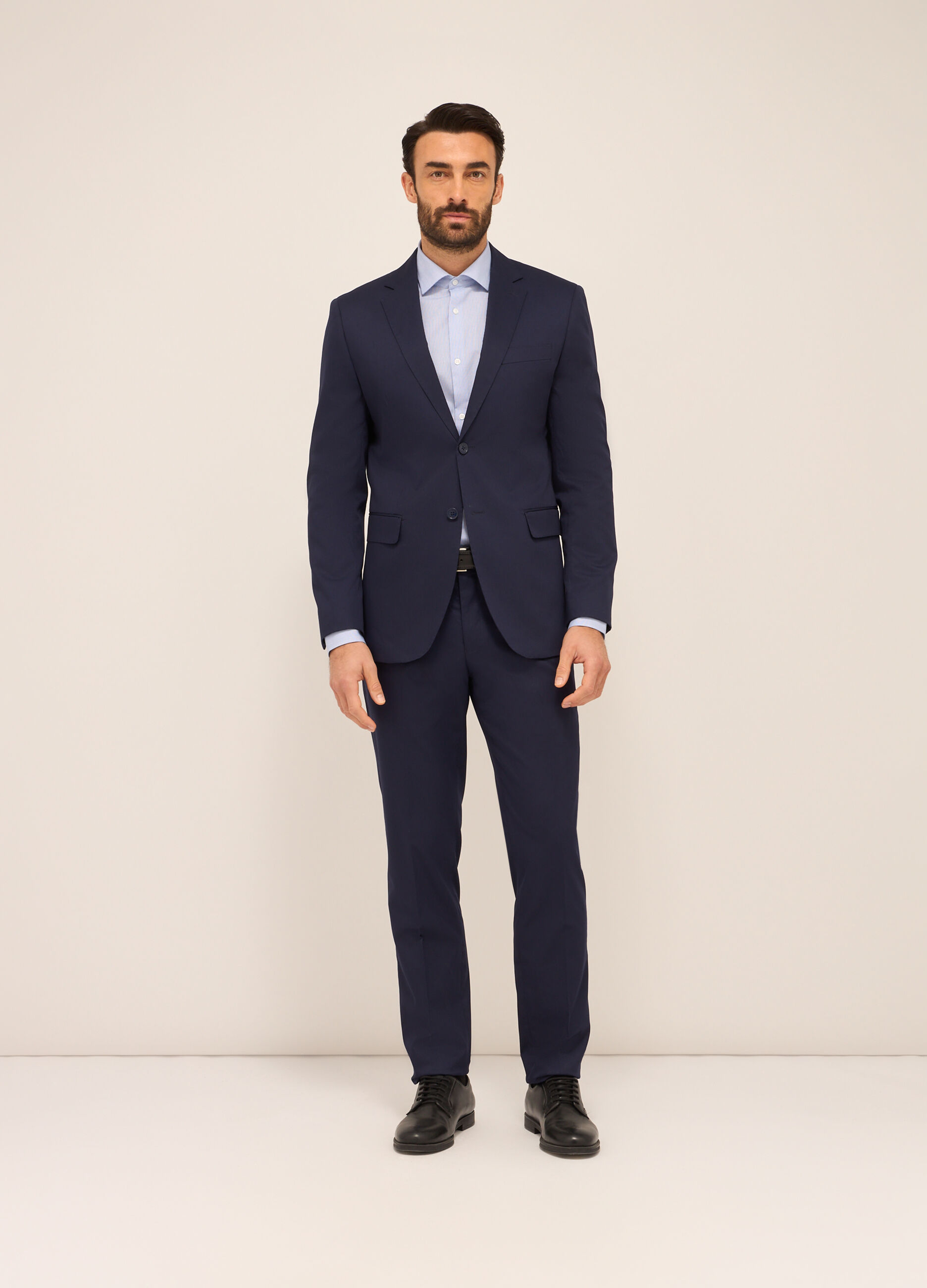 Blazer in tessuto stretch uomo