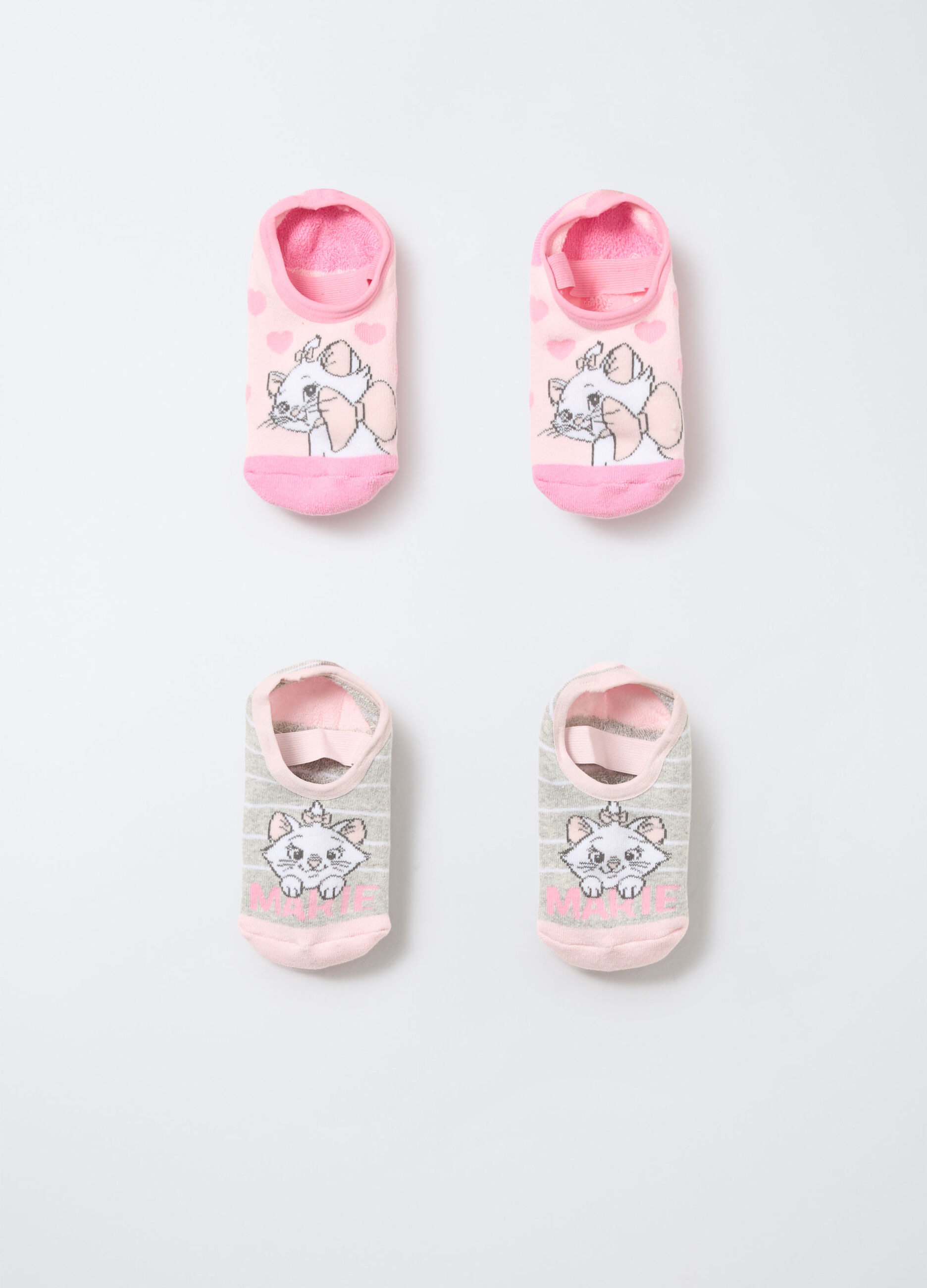 Pack 2 calze corte antiscivolo Disney bambina_0
