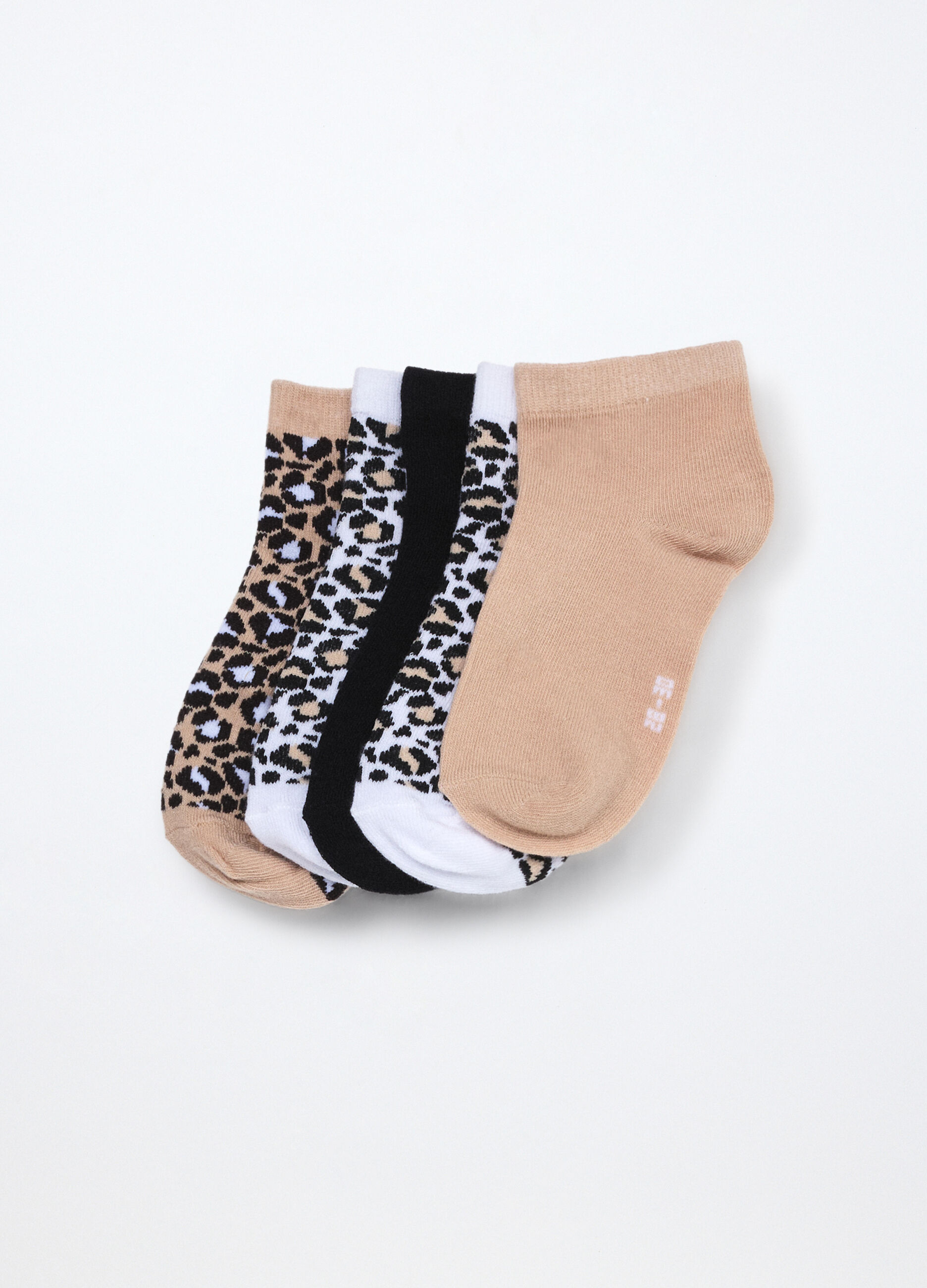 Pack 5 calze misto cotone bambina_0