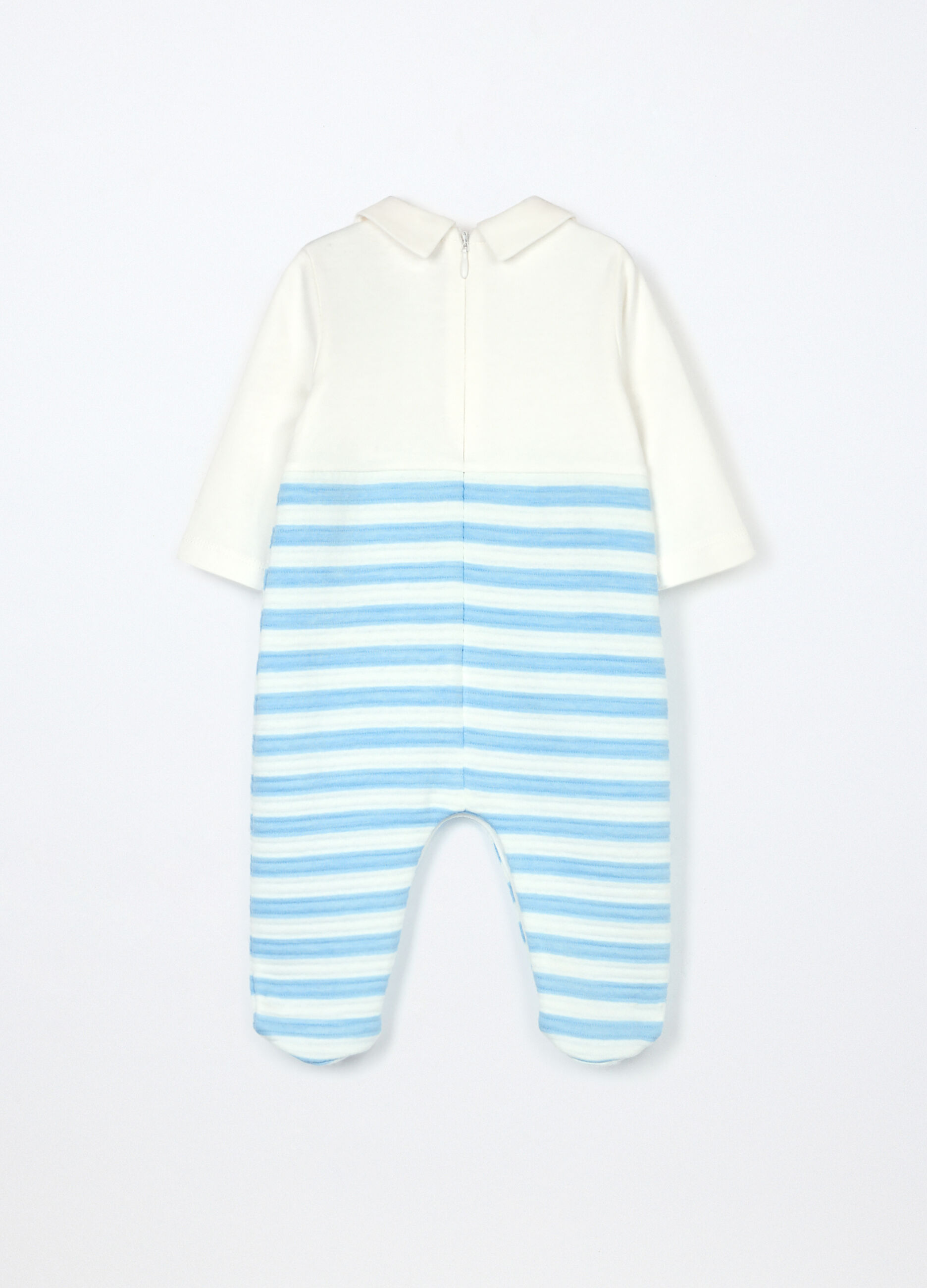 Tutina matelassé misto cotone neonato_1