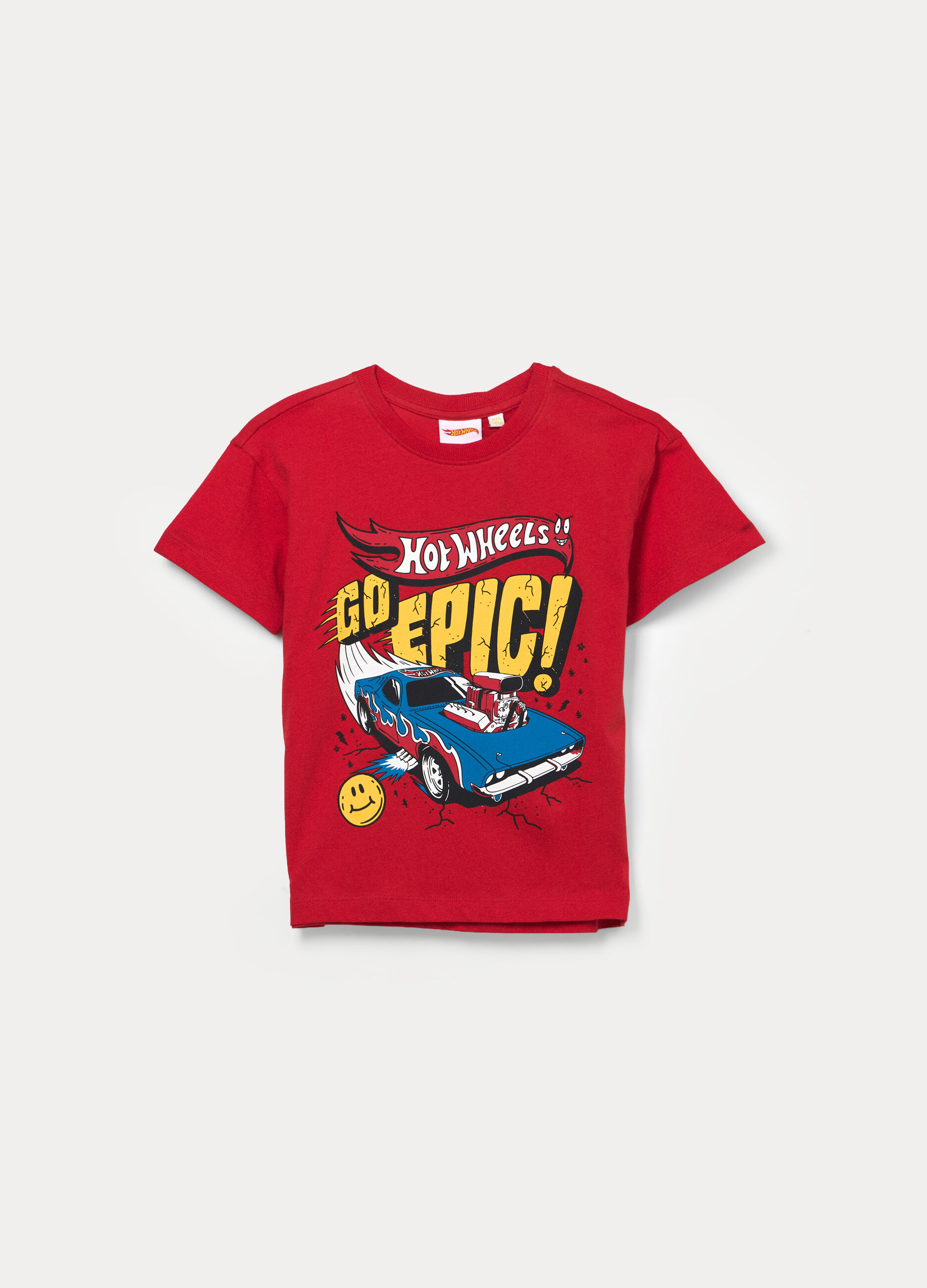 T-shirt girocollo Hot Wheels bambino_0