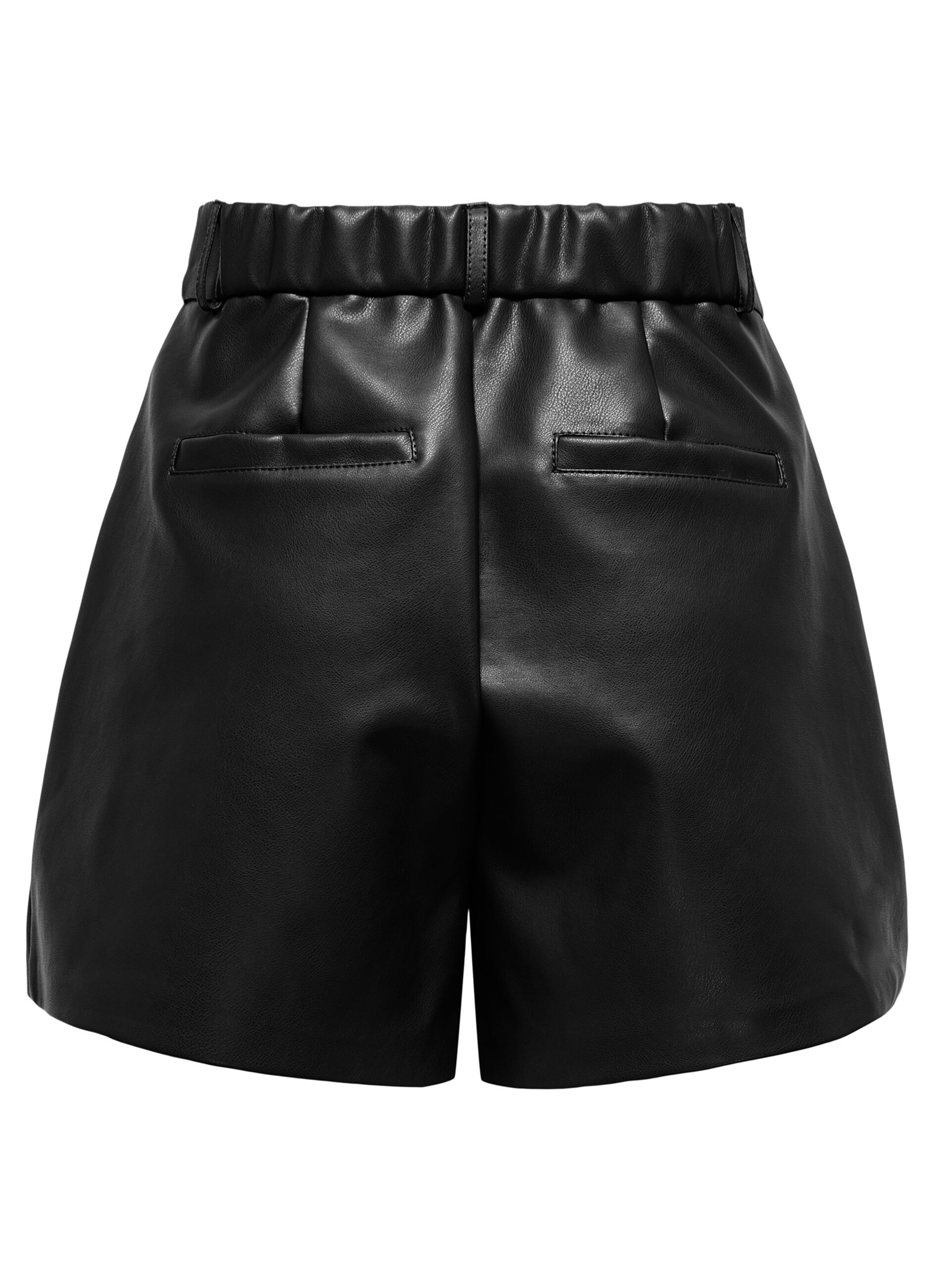 Shorts in eco pelle donna_3