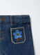 Pantaloni in denim di cotone misto Lyocell Marine Fit bimba_2