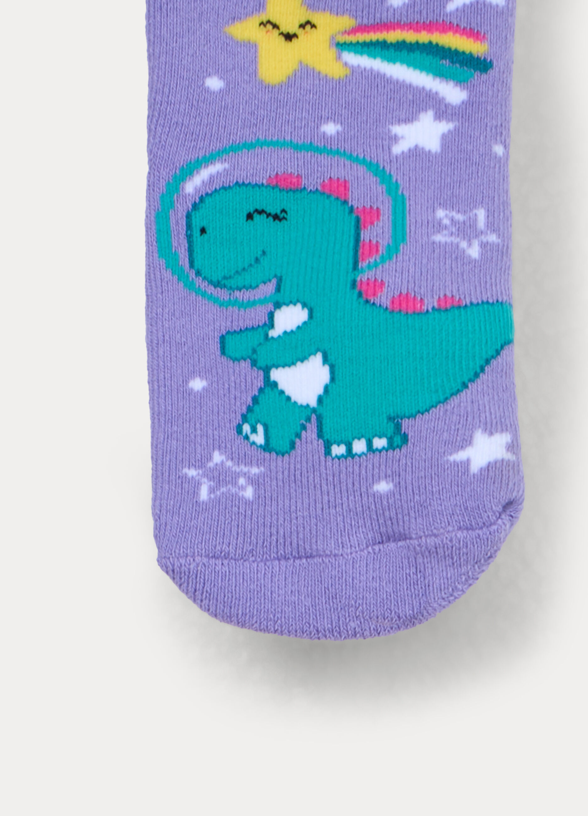 Pack 2 calze antiscivolo in spugna misto cotone stretch_2