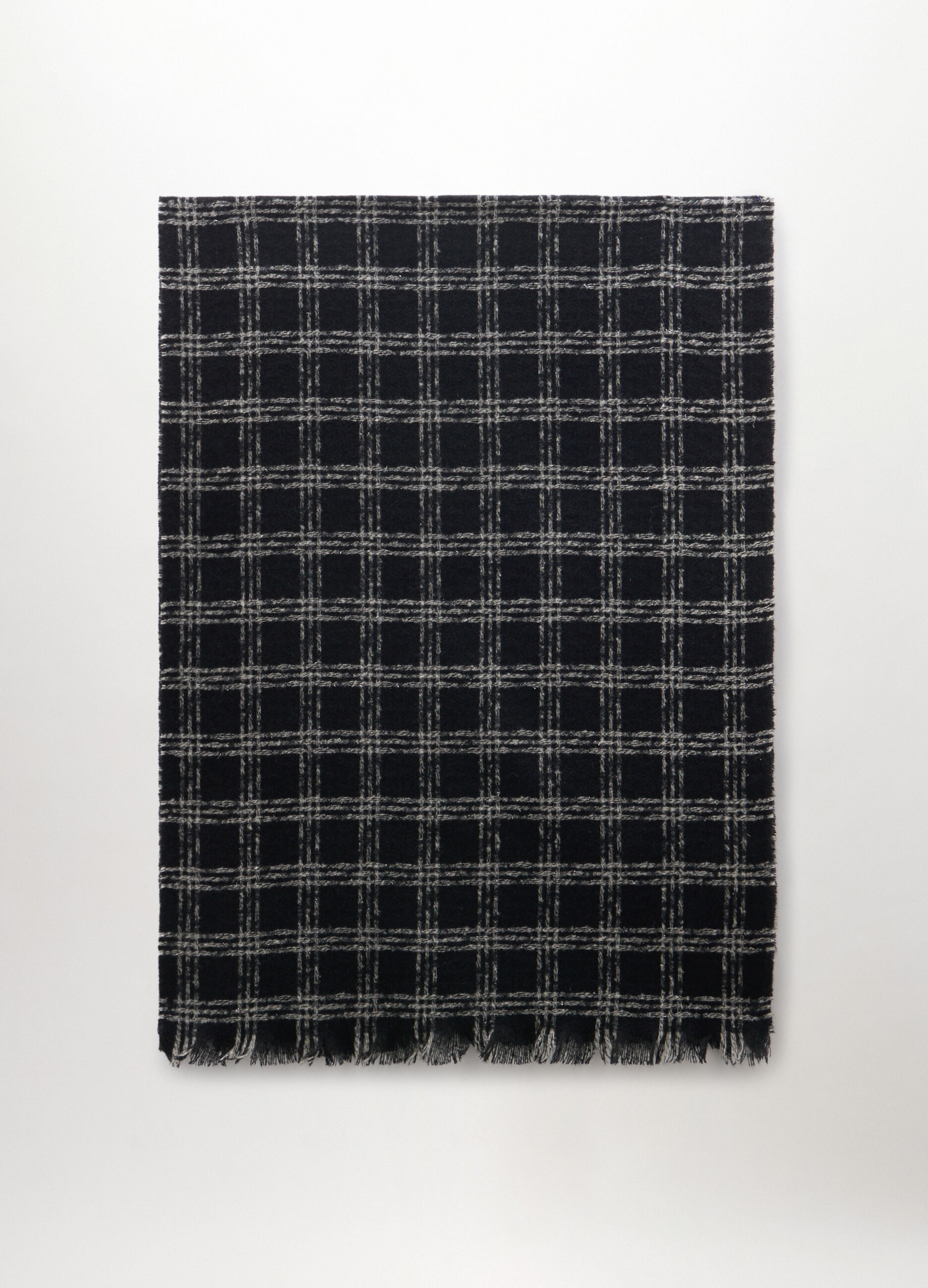 Sciarpa a quadri donna_0