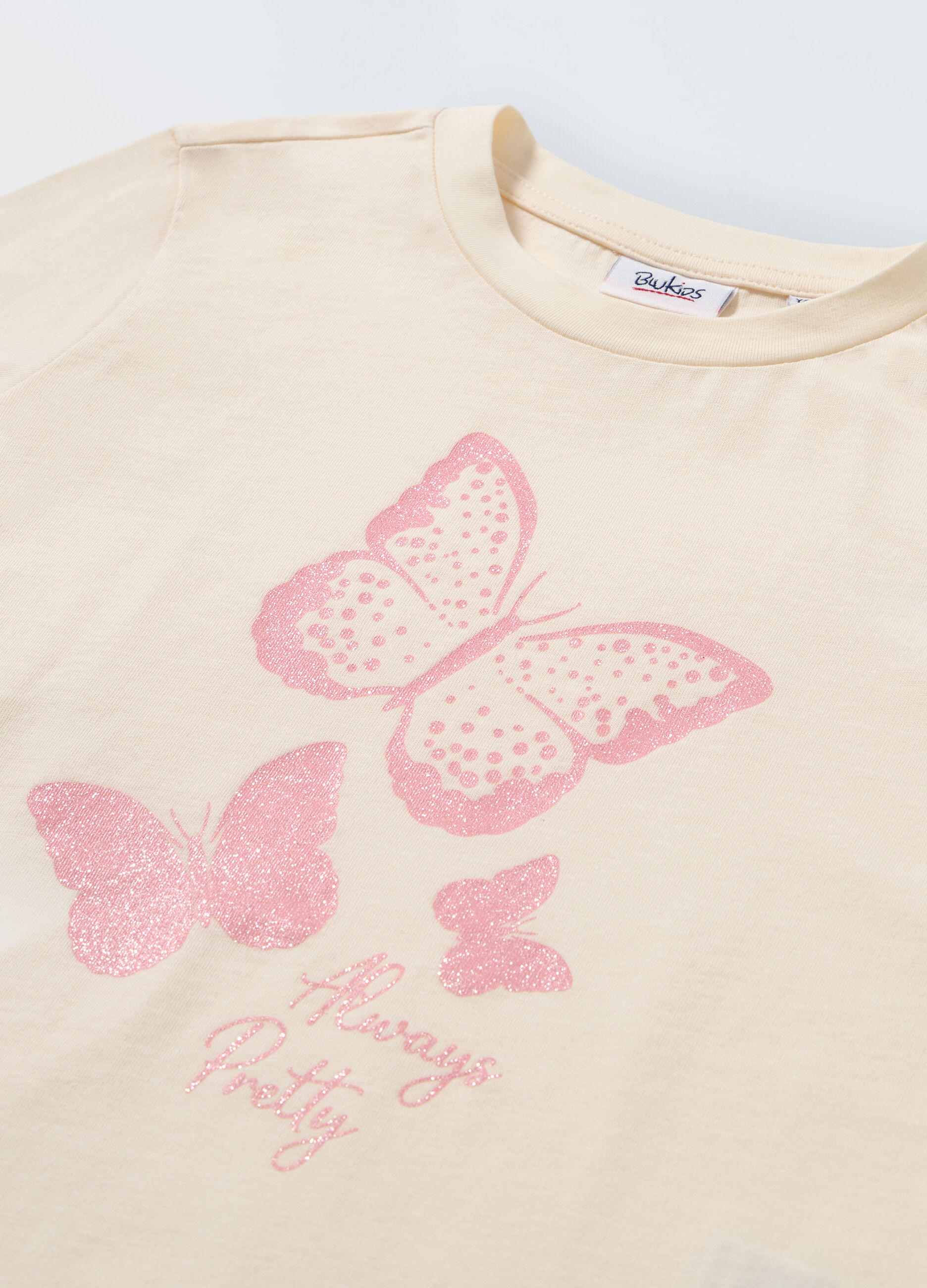 T-shirt in puro cotone bambina_1