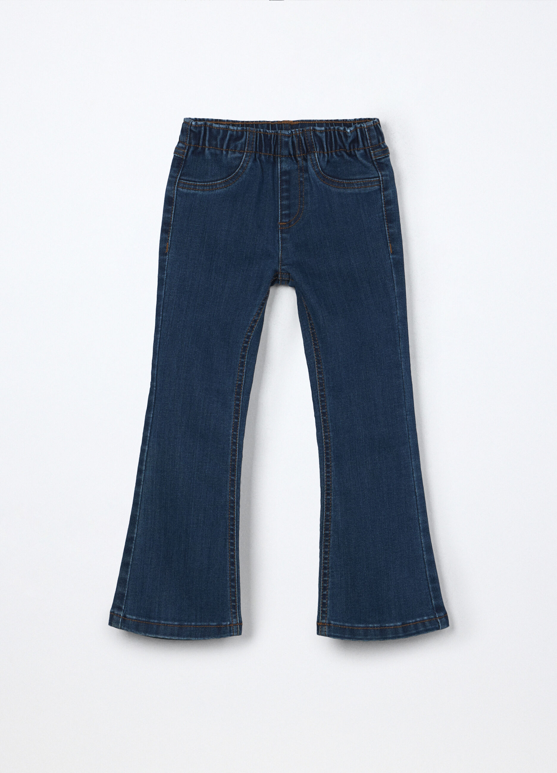 Jeggings flare fit in denim ragazza_0