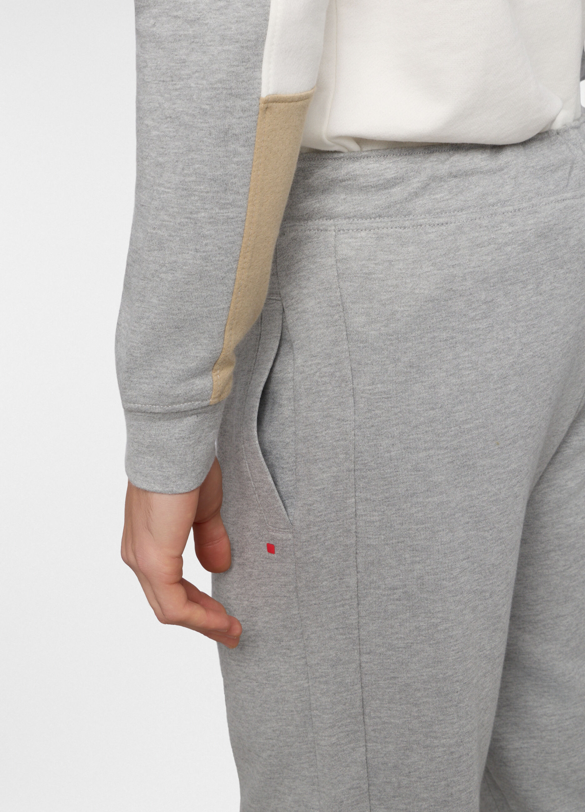 Jogger in felpa di cotone uomo_2