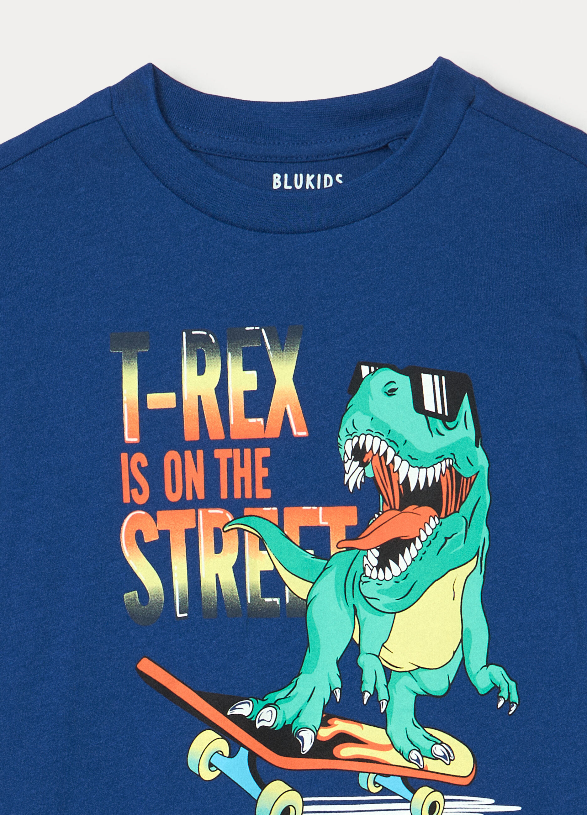 Set pigiama lungo in jersey di puro cotone bambino_2