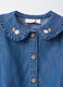 Body in chambray di puro cotone neonata_2