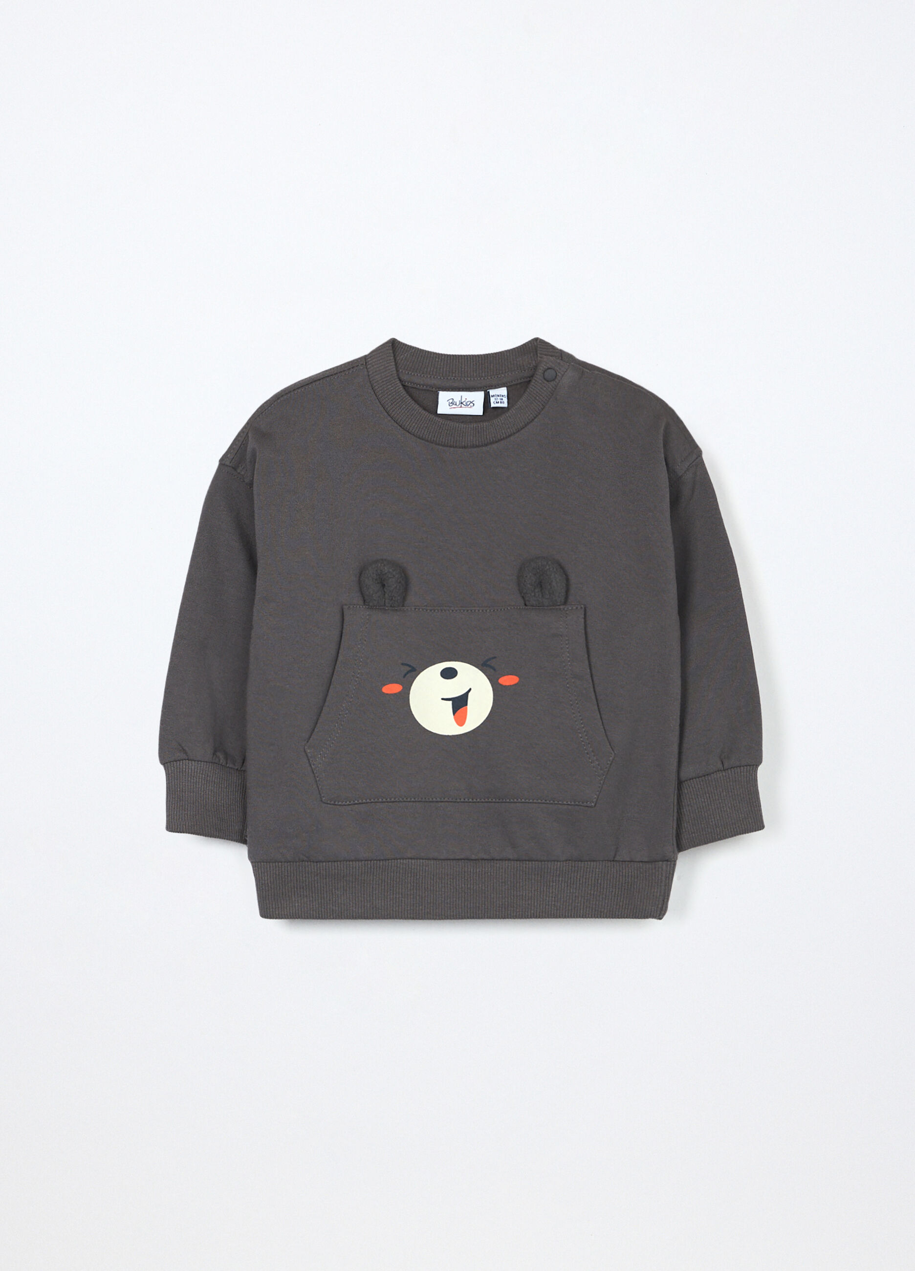 Felpa in puro cotone neonato_0